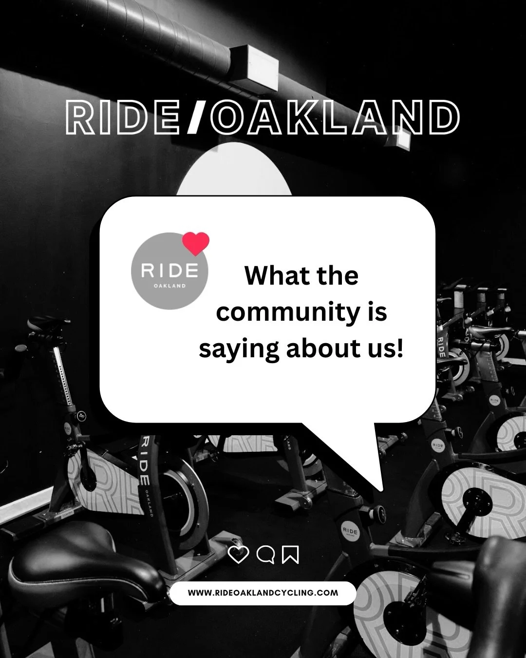 Nothing makes us happier than hearing how RIDE impacts you! 🤩 If you loved your last class, show us some love with a review on Google, Yelp, or ClassPass! 💚📱