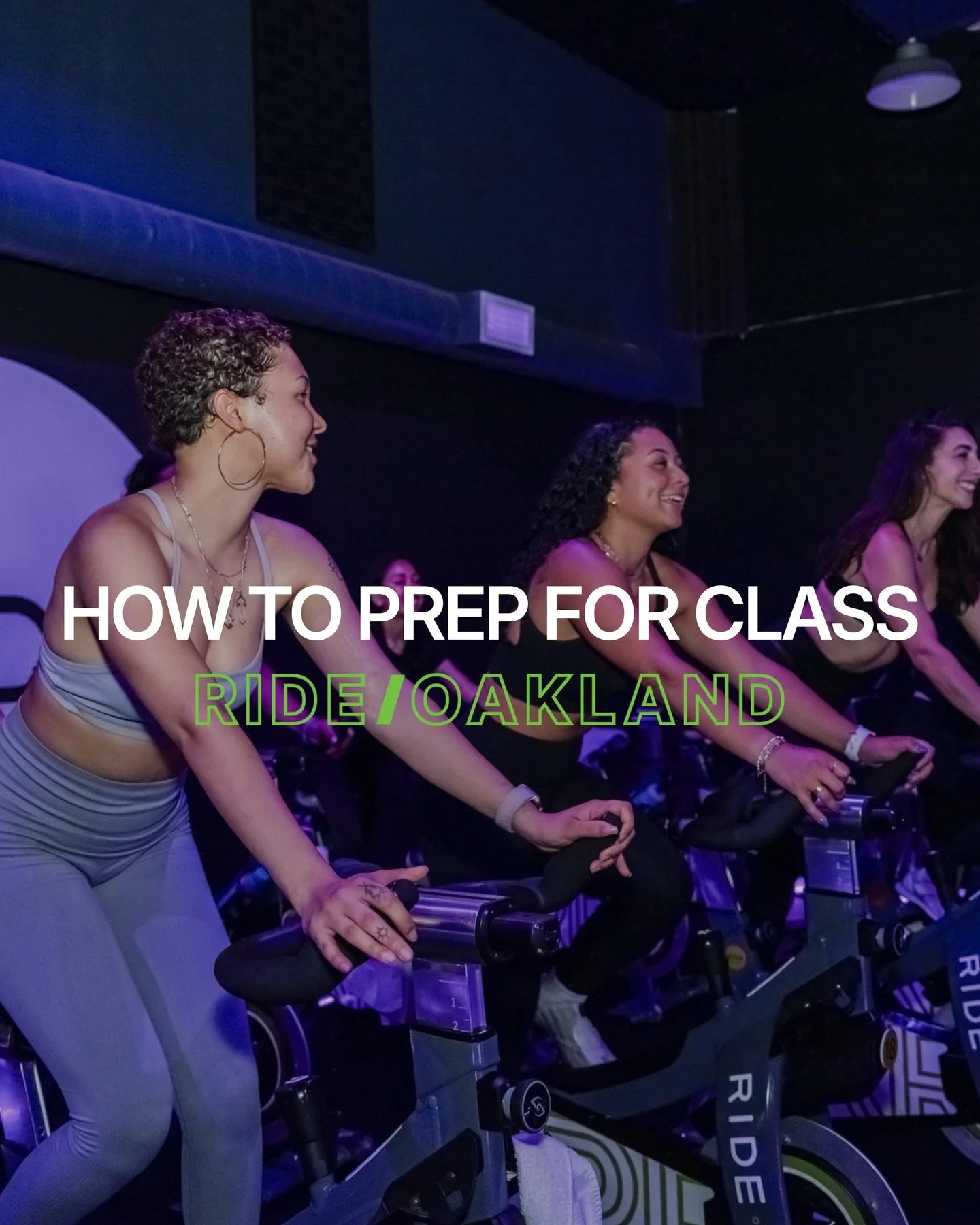 New to RIDE or just need a refresher? 💬 Here&rsquo;s how to prep for class so you get the most out of your time in the studio. We can&rsquo;t wait to welcome you!💧