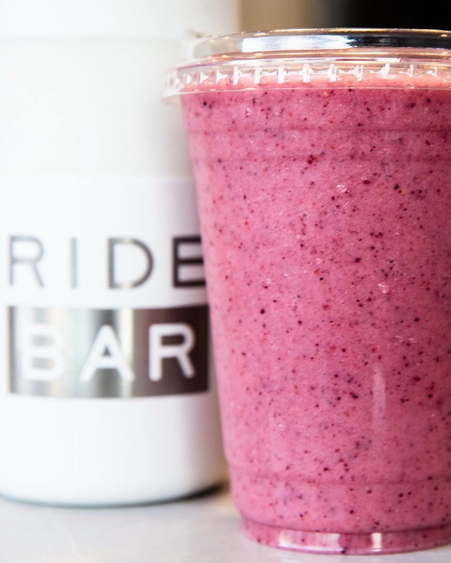 Swing by @ridebaroakland for something cold, fruity, and refreshing as the days heat up&hellip; or keep it classic with coffee. Either way, we&rsquo;ve got you. 💚

Post-workout treats never looked (or tasted) this good. 🫐✨