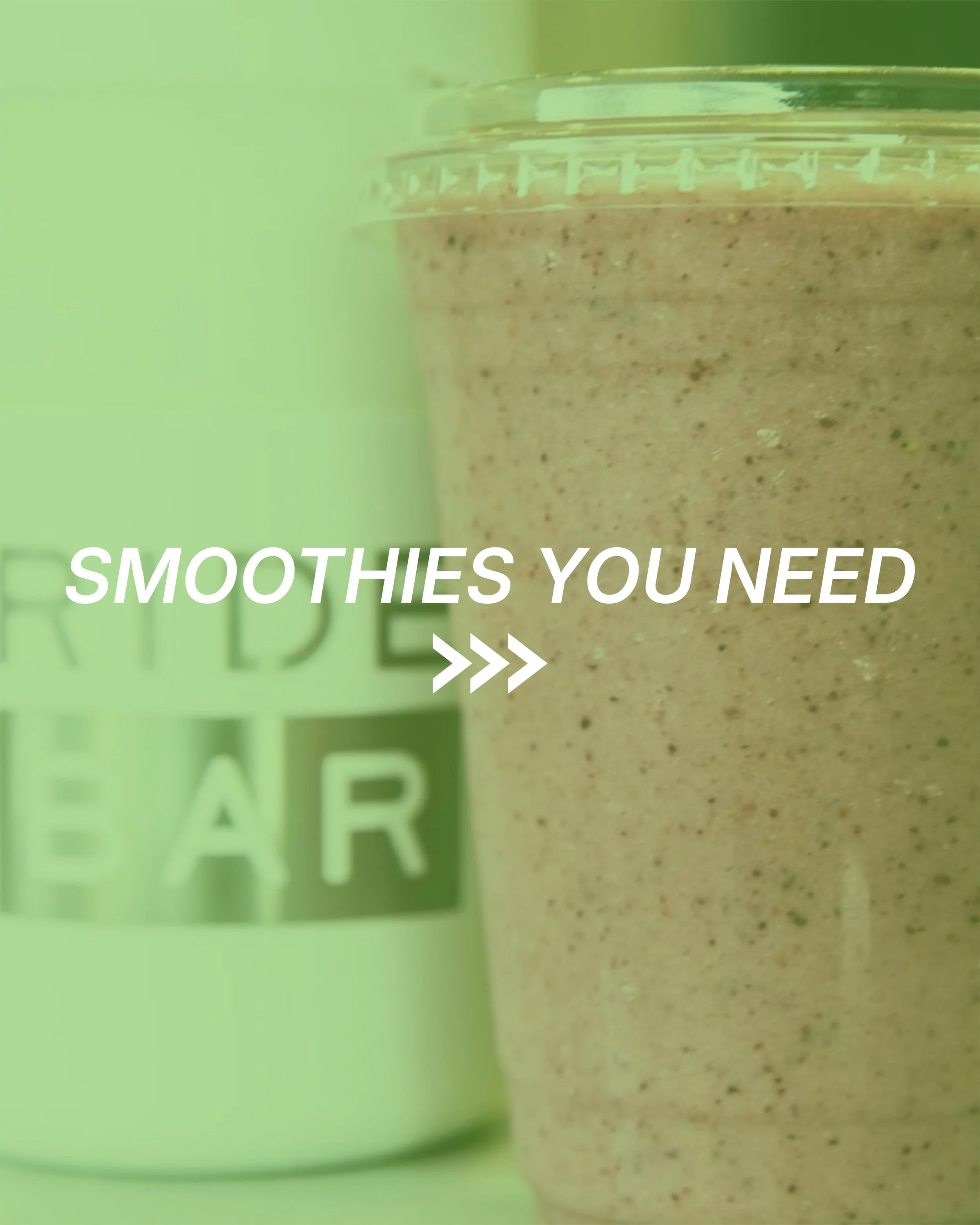 A reminder of our iconic smoothie menu features🥤💚 And now you&rsquo;ve got even more time to grab one post-ride at @ridebaroakland!

RIDE BAR SUMMER HOURS:
Mon&ndash;Fri: 7 AM&ndash;5 PM
Saturday: 8 AM&ndash;4 PM
Sunday: 8 AM&ndash;2 PM

Memorial D