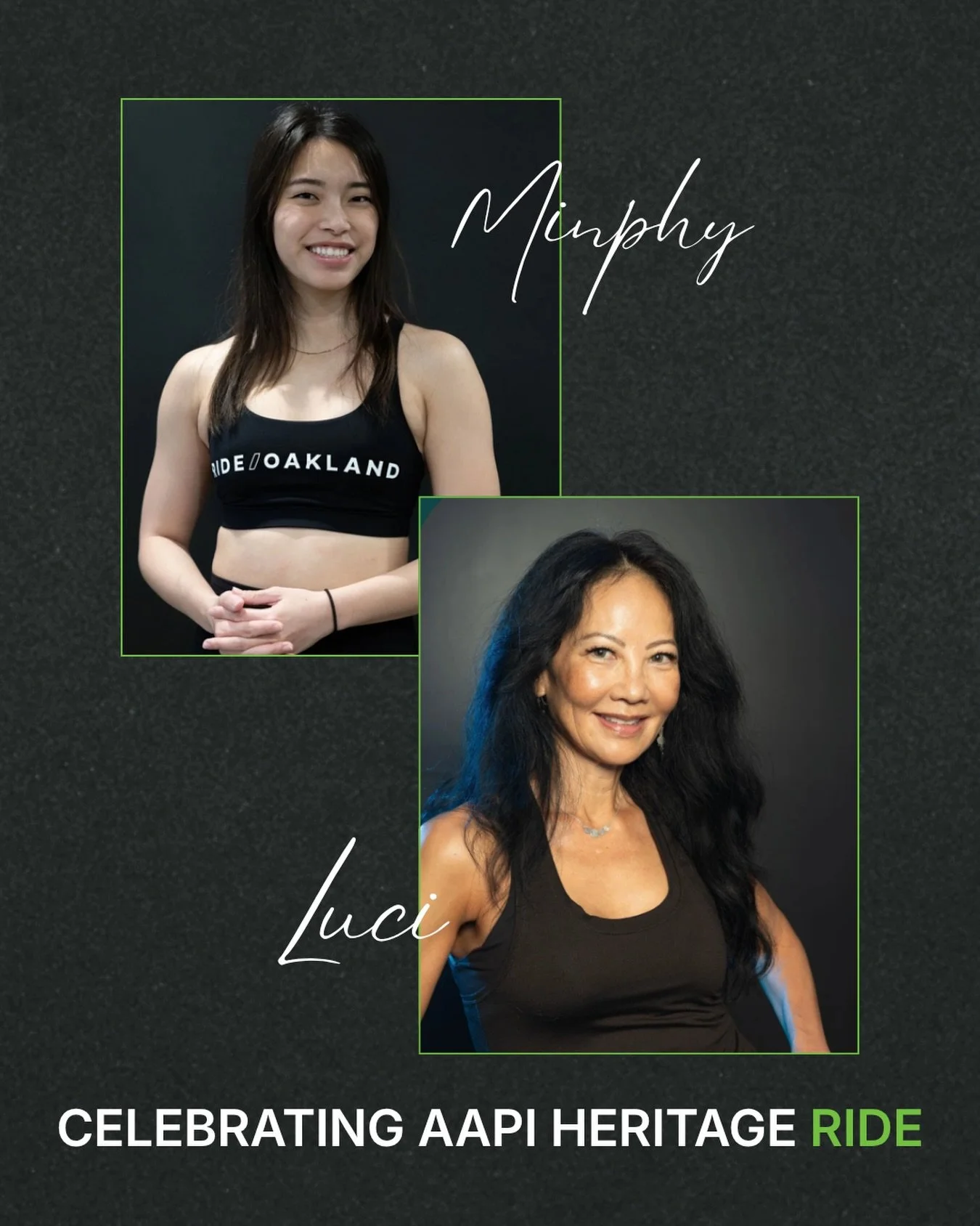 AAPI Heritage Month is more than a celebration, it&rsquo;s a reflection of the culture, strength, and community that continue to shape the Bay Area and our home at RIDE Oakland every single day 💚

Join us as we celebrate and honor the impact of our 