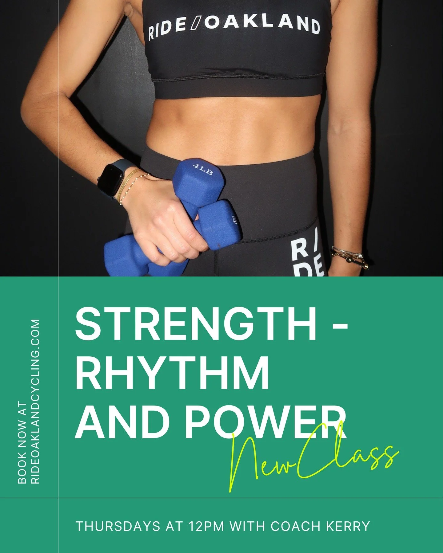 YOUR THURSDAY LUNCH BREAK JUST GOT AN UPGRADE. 🌞 Starting this week, join Kerry every Thursday at 12pm for our new Strength - Rhythm &amp; Power

A midday workout designed to leave you feeling stronger, energized, and ready to take on the rest of yo