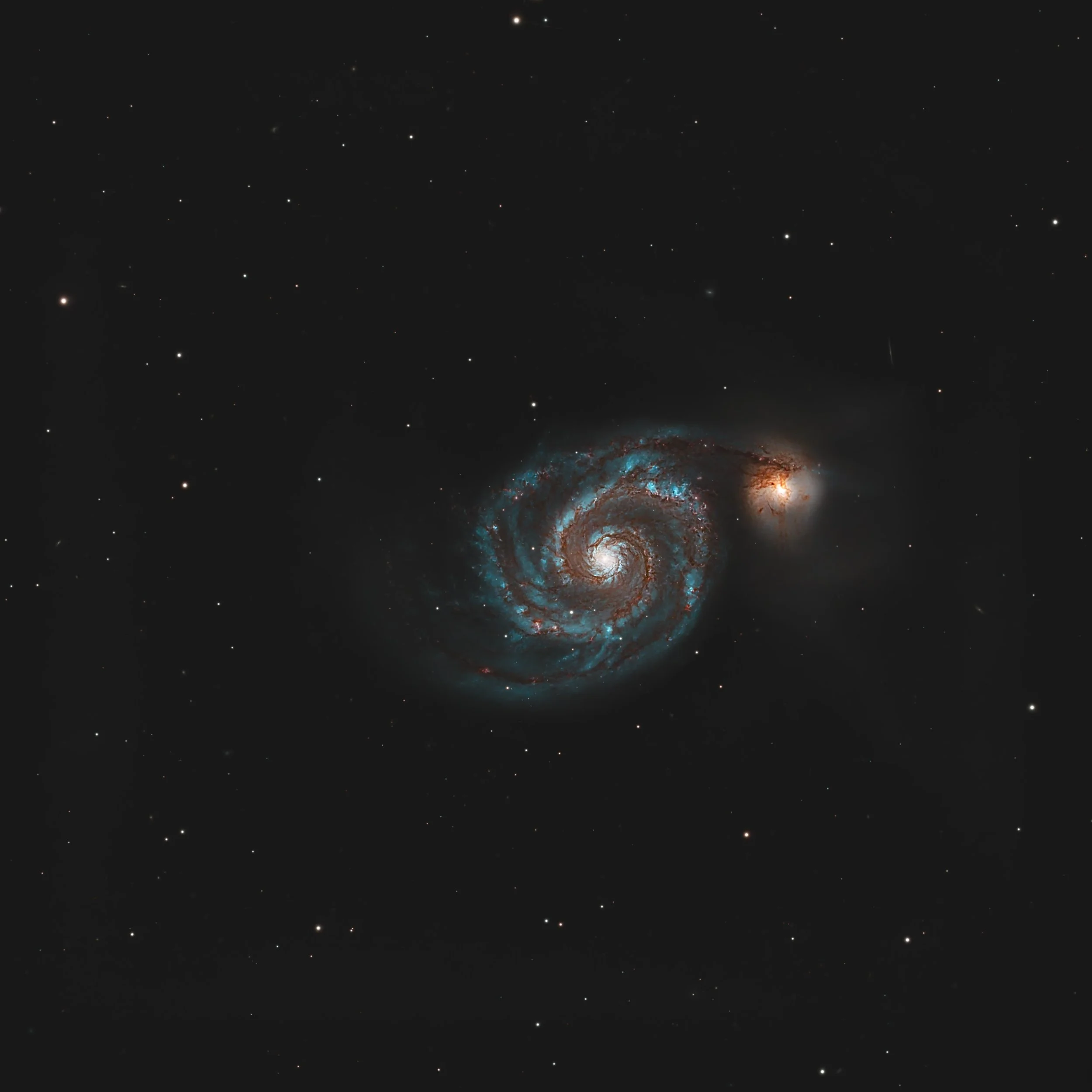 M51 Whrilpool Galaxy