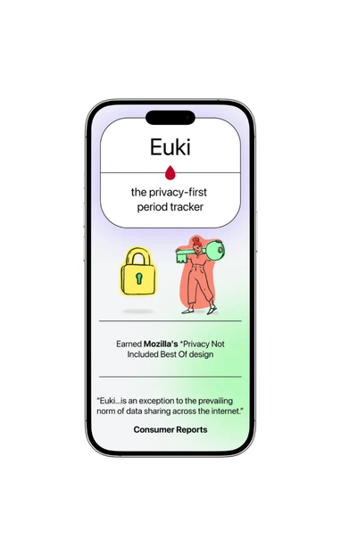 Euki: period tracking app