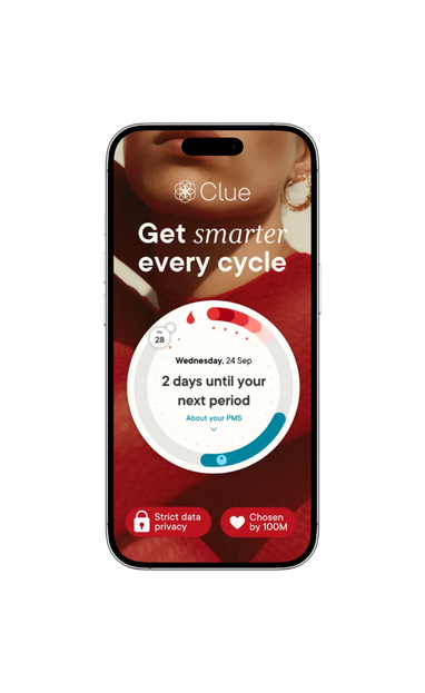 Clue: period tracking app
