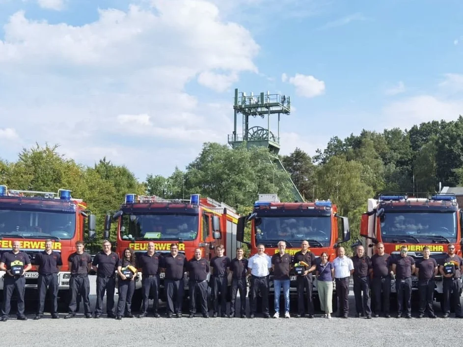 Mobile Defibrillatoren für Overather Feuerwehr