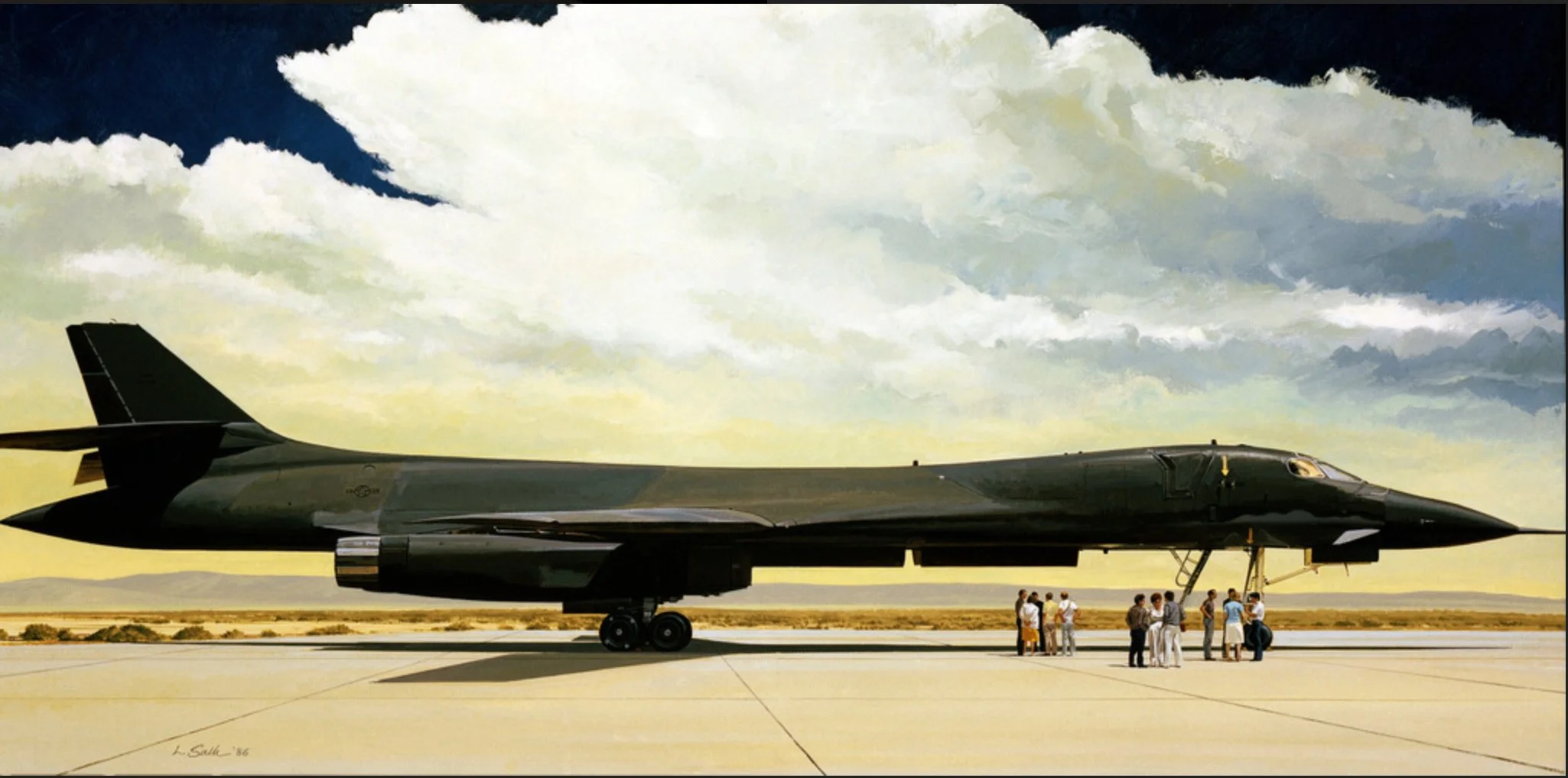 The First B-1 Bomber - US Air Force