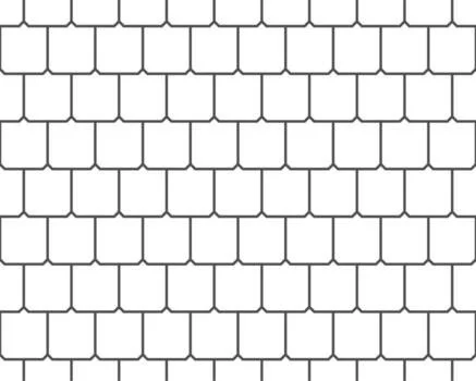 A black and white illustration of a brick wall with a repeating pattern of rectangular bricks and mortar joints.