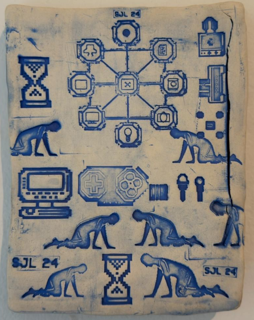 Untitled (Digital Devotion Tablet) 2024