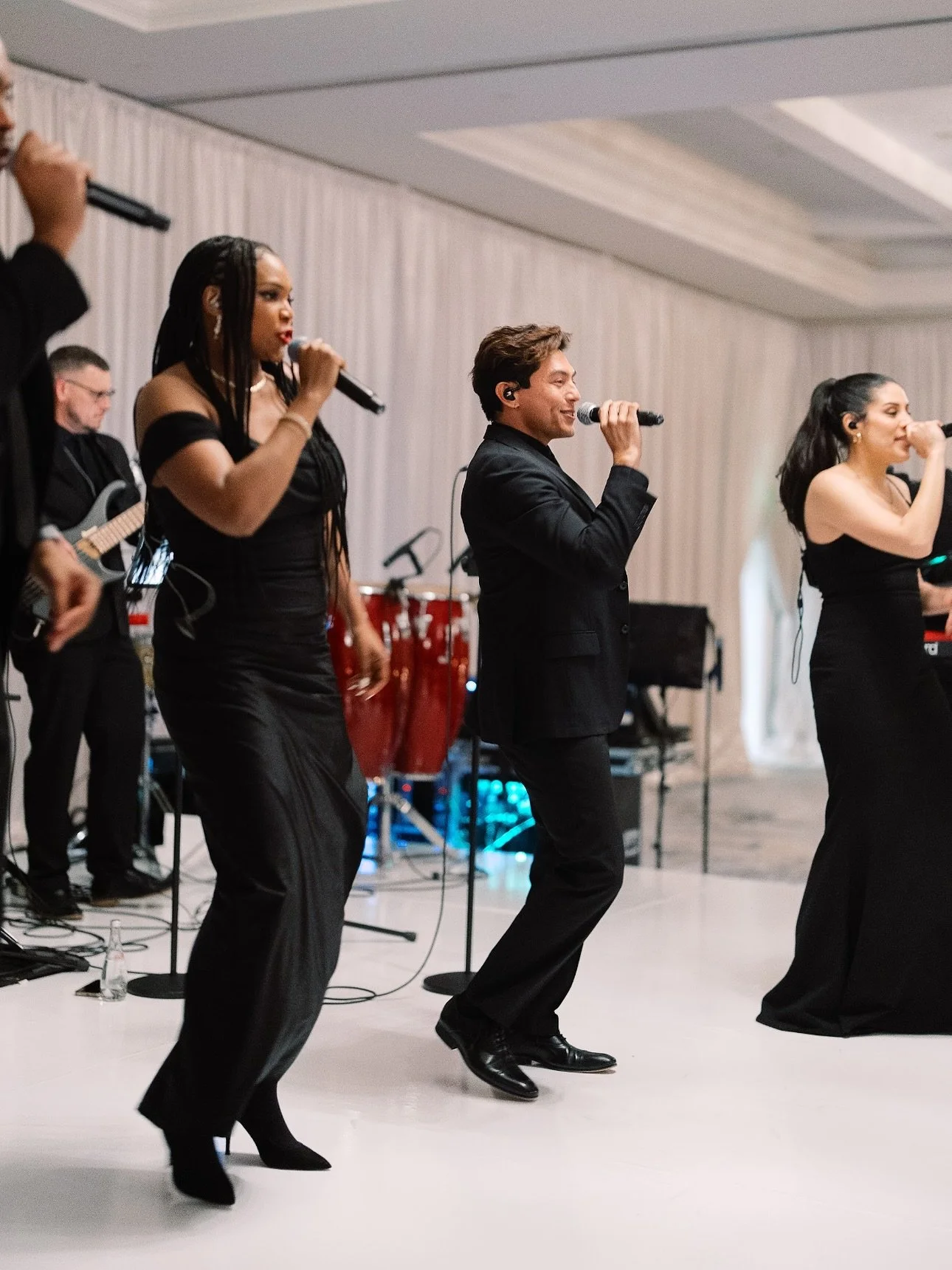 Caught in action! Thanks for sharing @garrettrichardson 👏🏻 Drop a comment below if there&rsquo;s a song you&rsquo;d love to see our bands perform!

.

.

.

.

.

West coast music Beverly Hills, live event music, event entertainment, FYP, live band