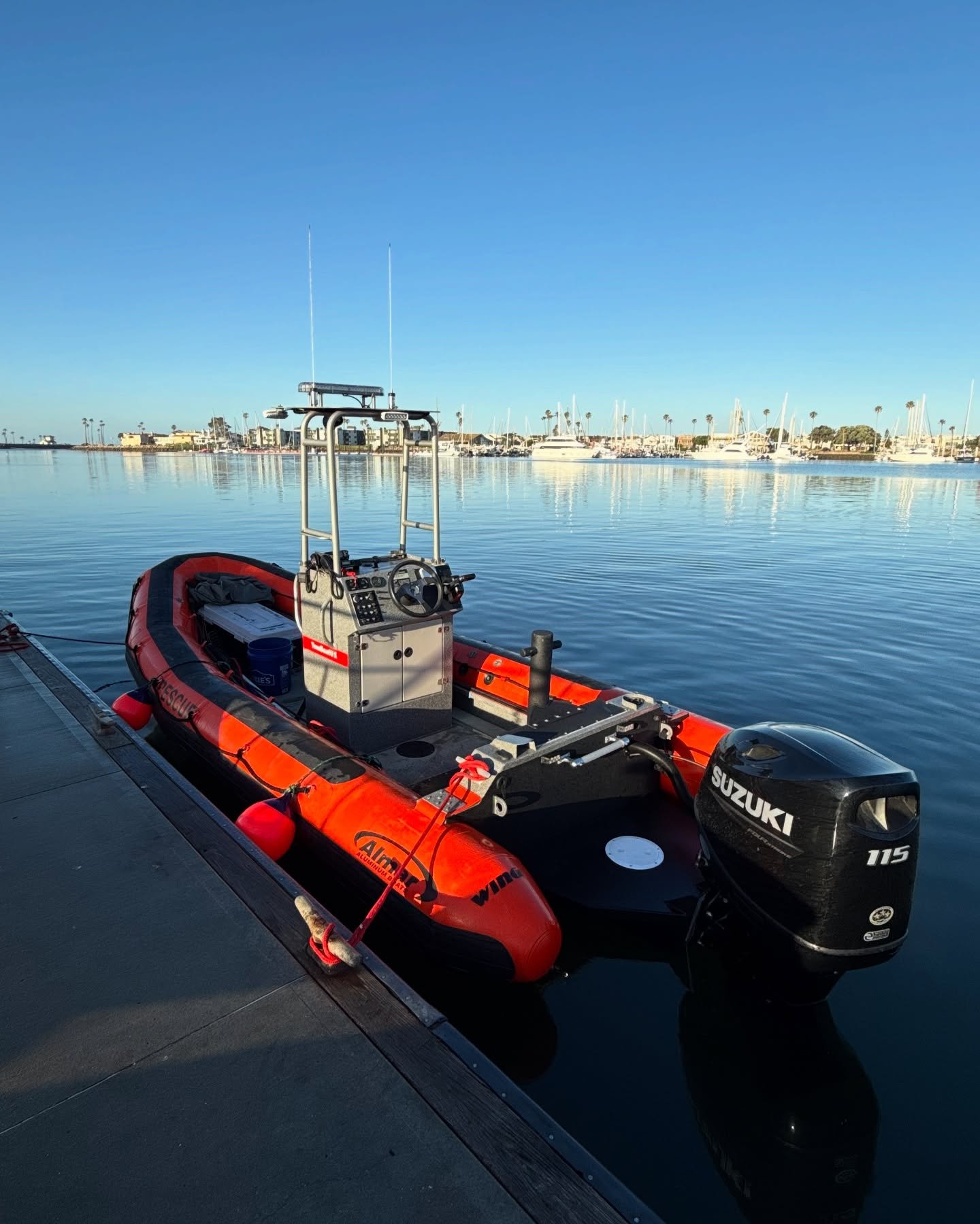 As part of a new waterways patrol contract, you might have seen our Captains driving around Mandalay Bay and addressing reports and neighborhood concerns. This small 18&rsquo; RIB is being used to get into the tight spots and shallow waters of the ar