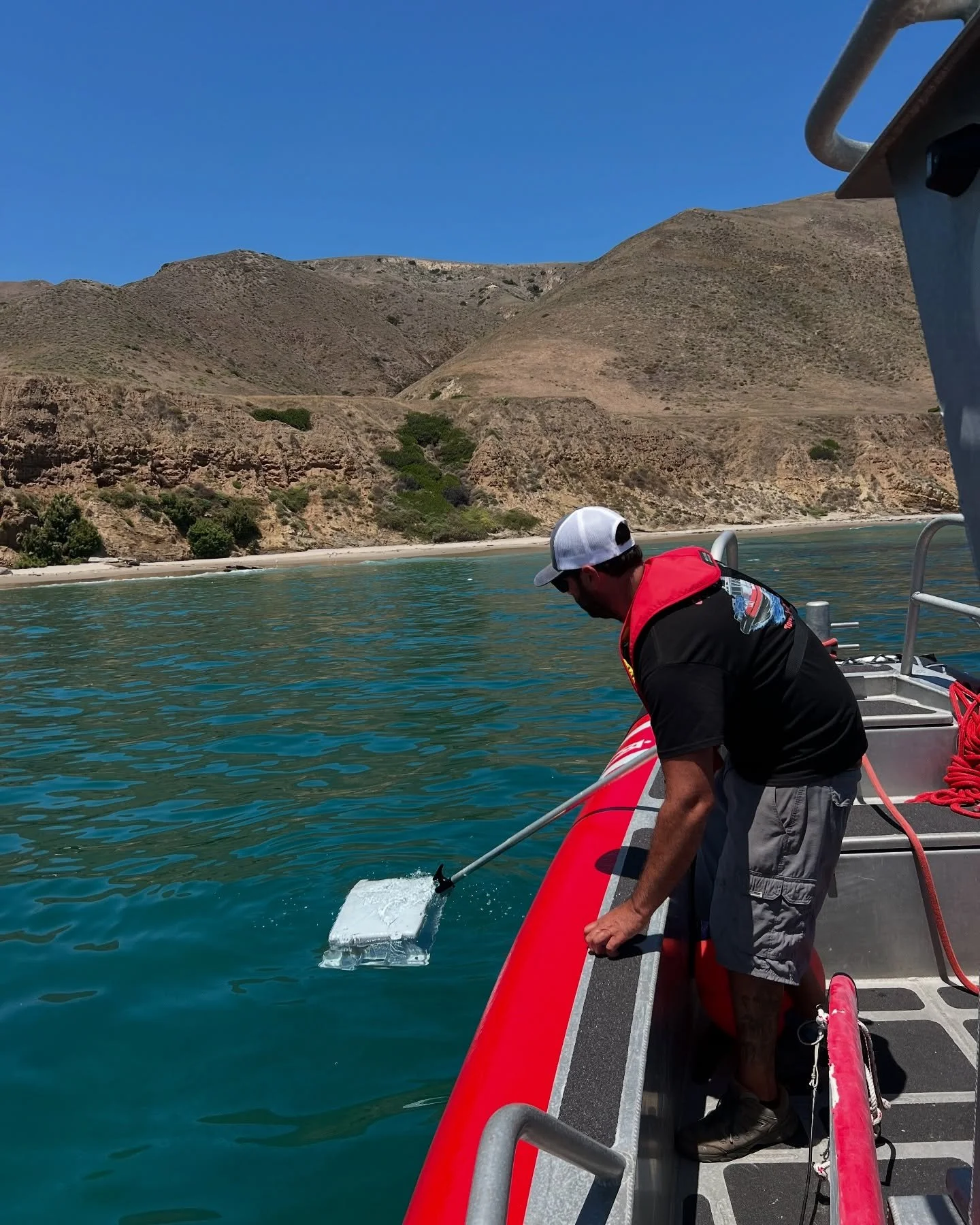 Post 2 of 2 - A strong south swell destroyed this boat on the backside of Santa Rosa Island before a complete recovery could safely occur.