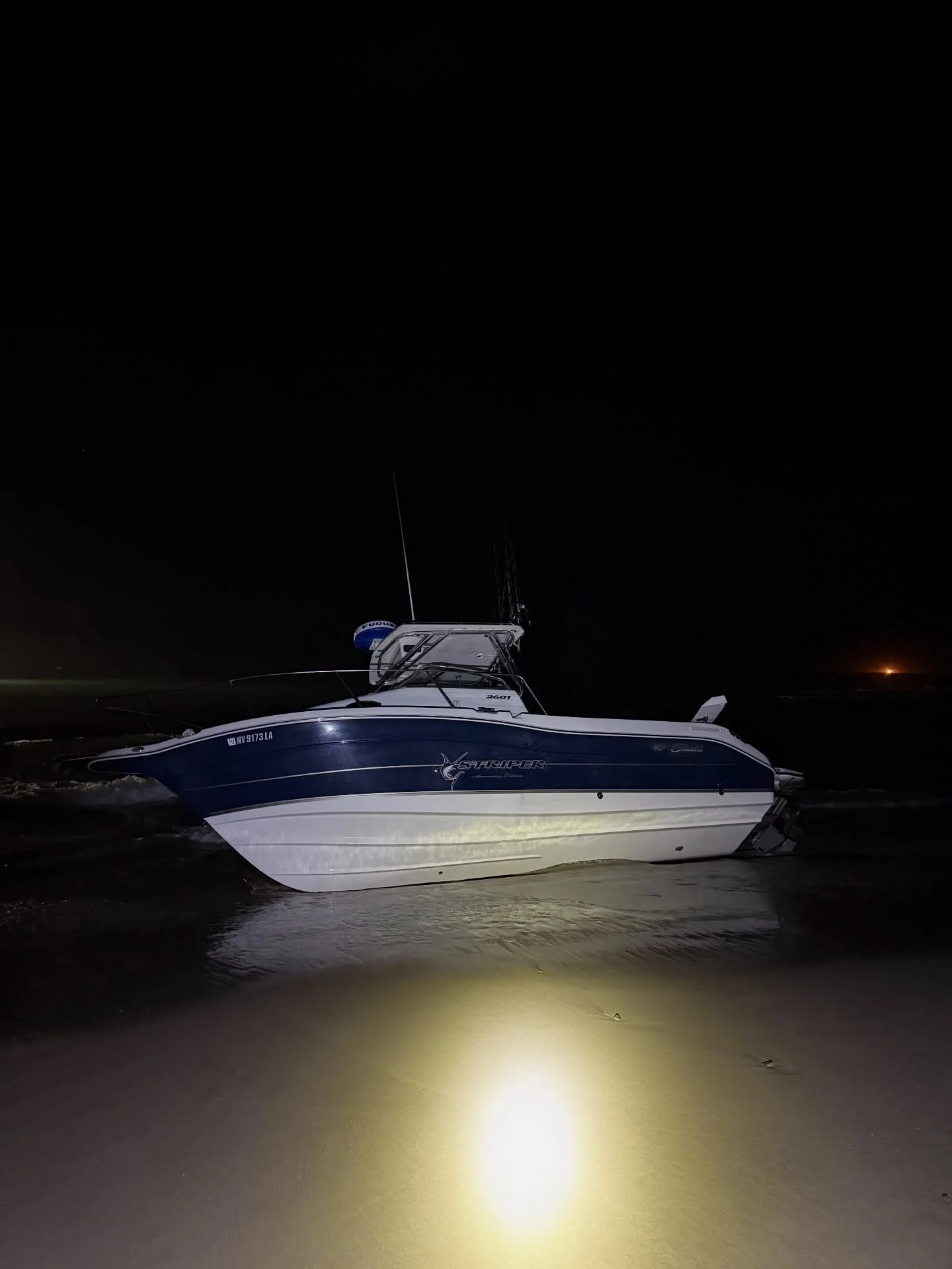 A late night navigational error caused this vessel to run aground at Hollywood Beach, just outside of Channel Islands Harbor. A slow approach into the harbor might have given the vessel more time to react to avoid the allision and use their navigatio