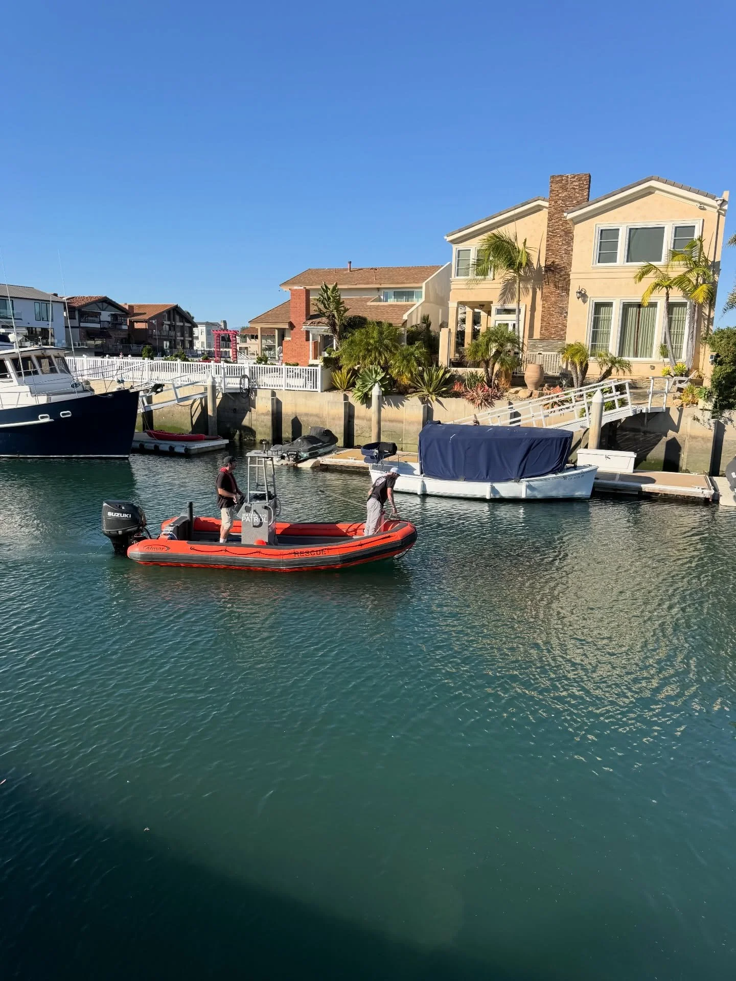 After residents raised concerns of navigational hazards at low tide, 10 shopping carts were recovered from the same location in Mandalay Bay as part of a contract to address these kinds of debris issues. This location has a large drainage ditch which