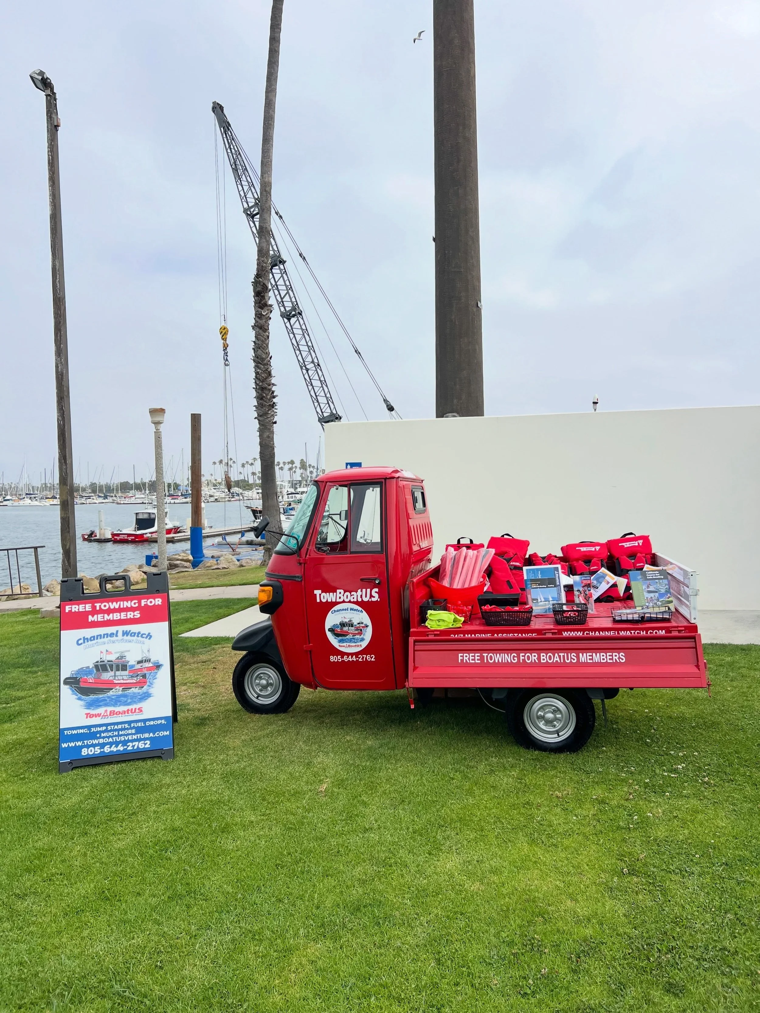 Come see us at the Safe Boating Expo hosted by @channelislandsharbor today until 3pm.