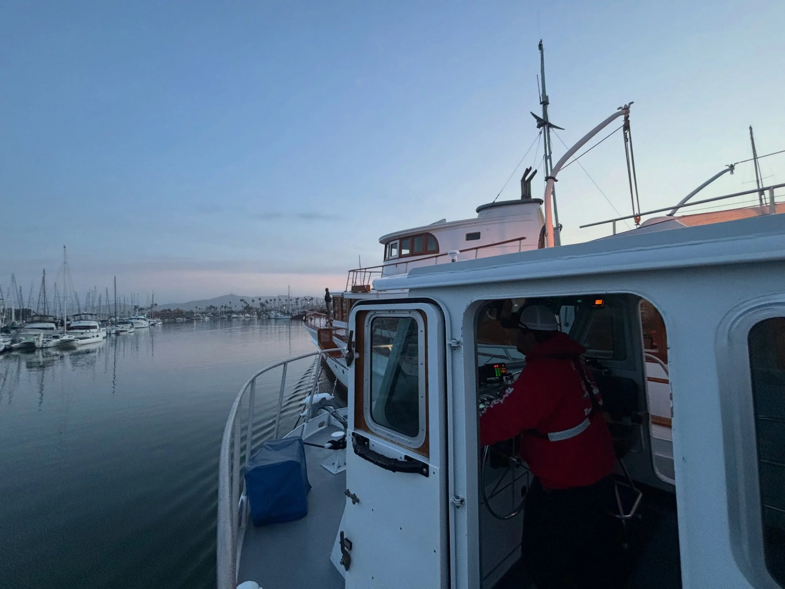 The Channel Sentinel brought this 105&rsquo; vessel from Ventura Harbor to San Pedro for repairs