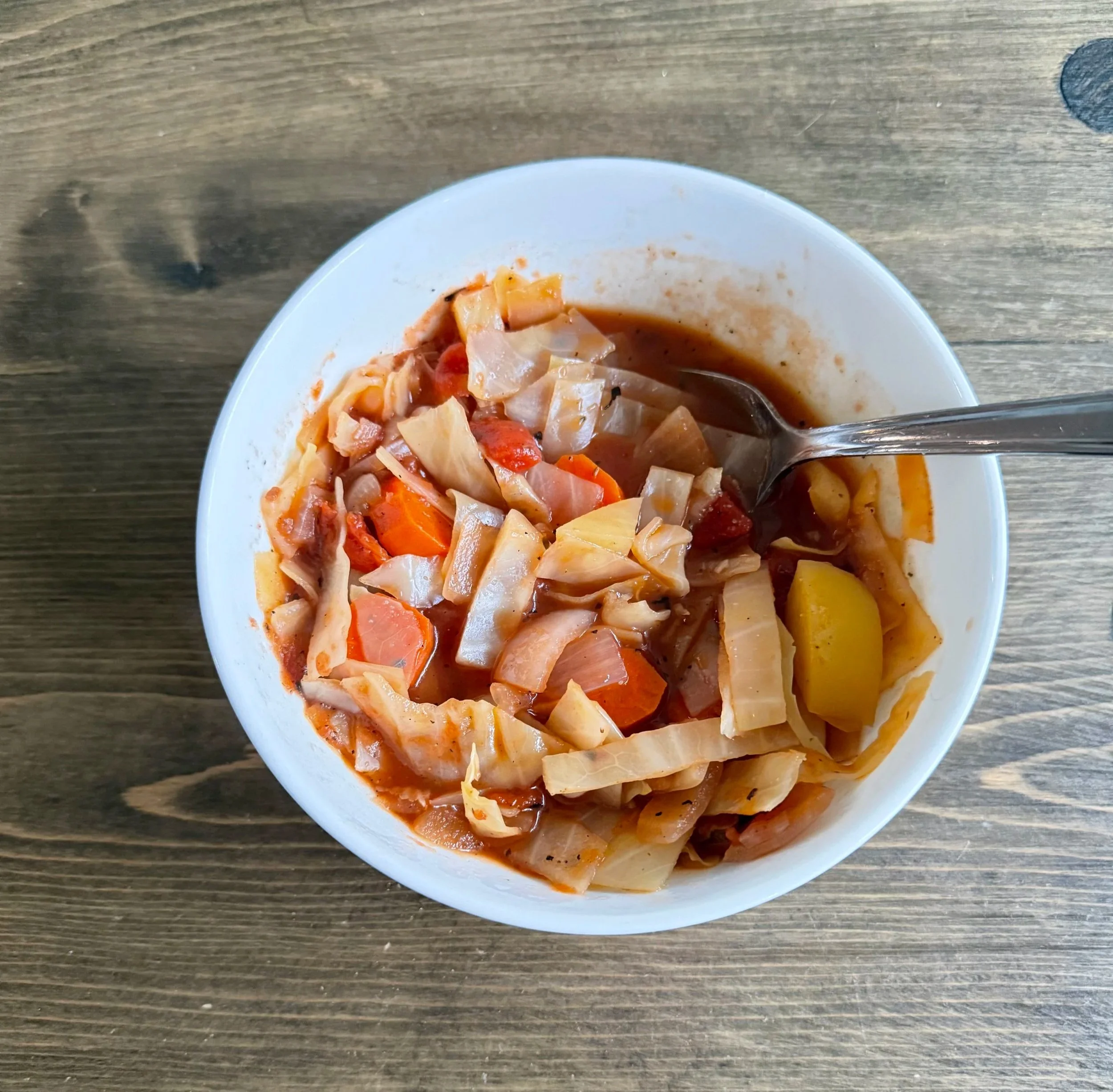 Cabbage Soup (High Fiber &amp; protein)