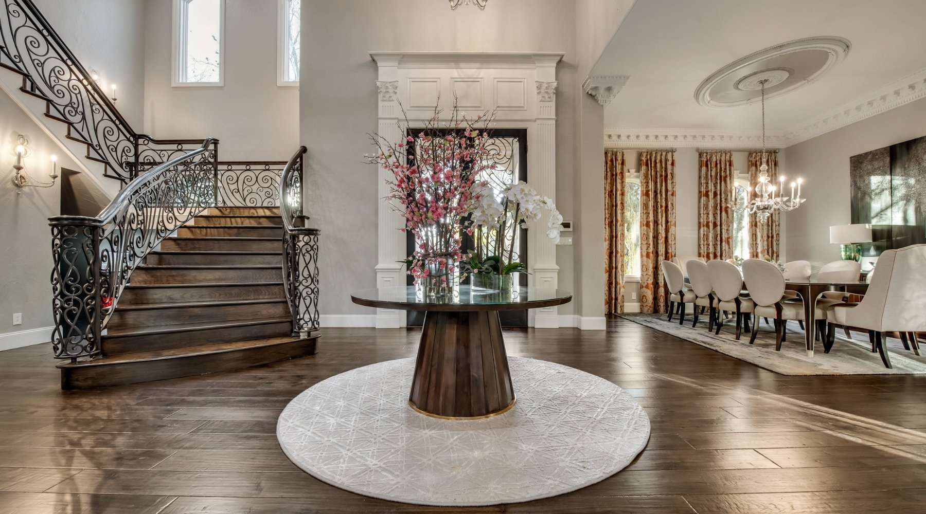 Elegant interior of a luxury home sold by Lily Moore in Fort Worth, Texas