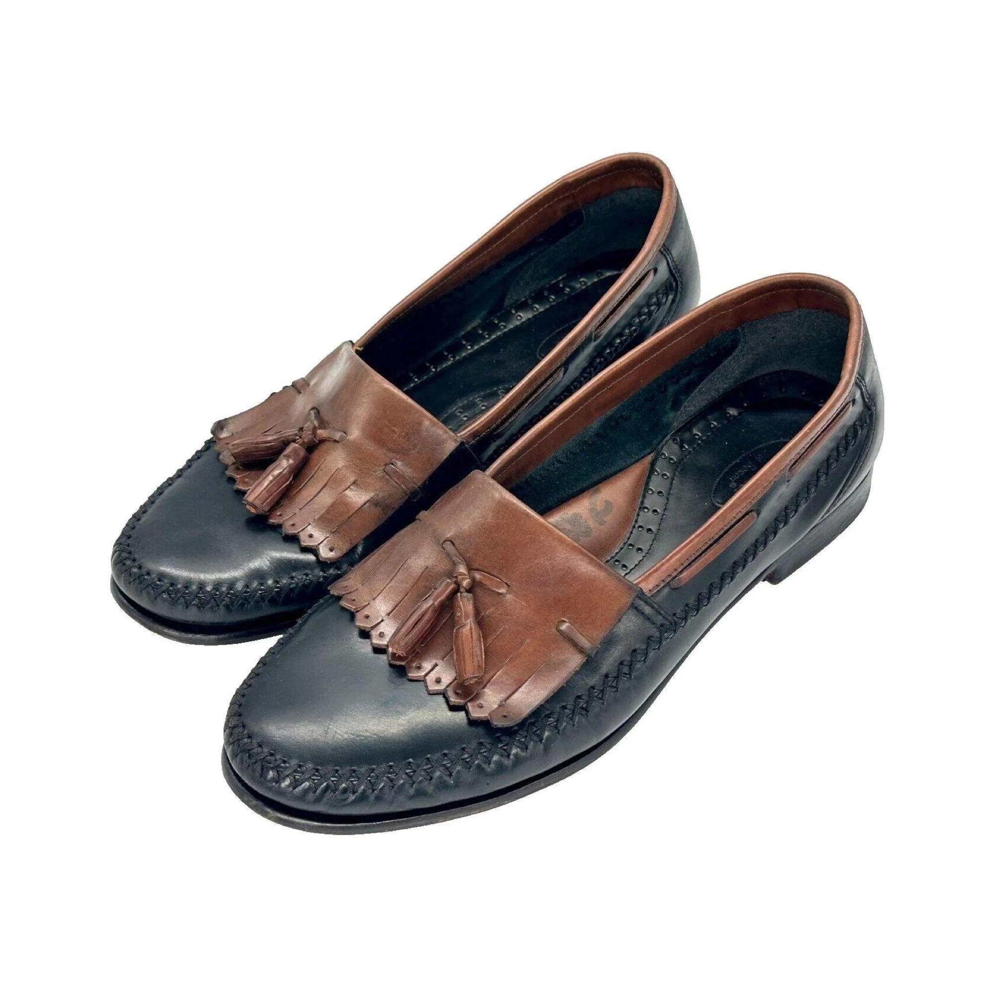 sandler-of-boston-black-brown-leather-tassel-kiltie-loafers-men-s-size-12-d-01.jpg