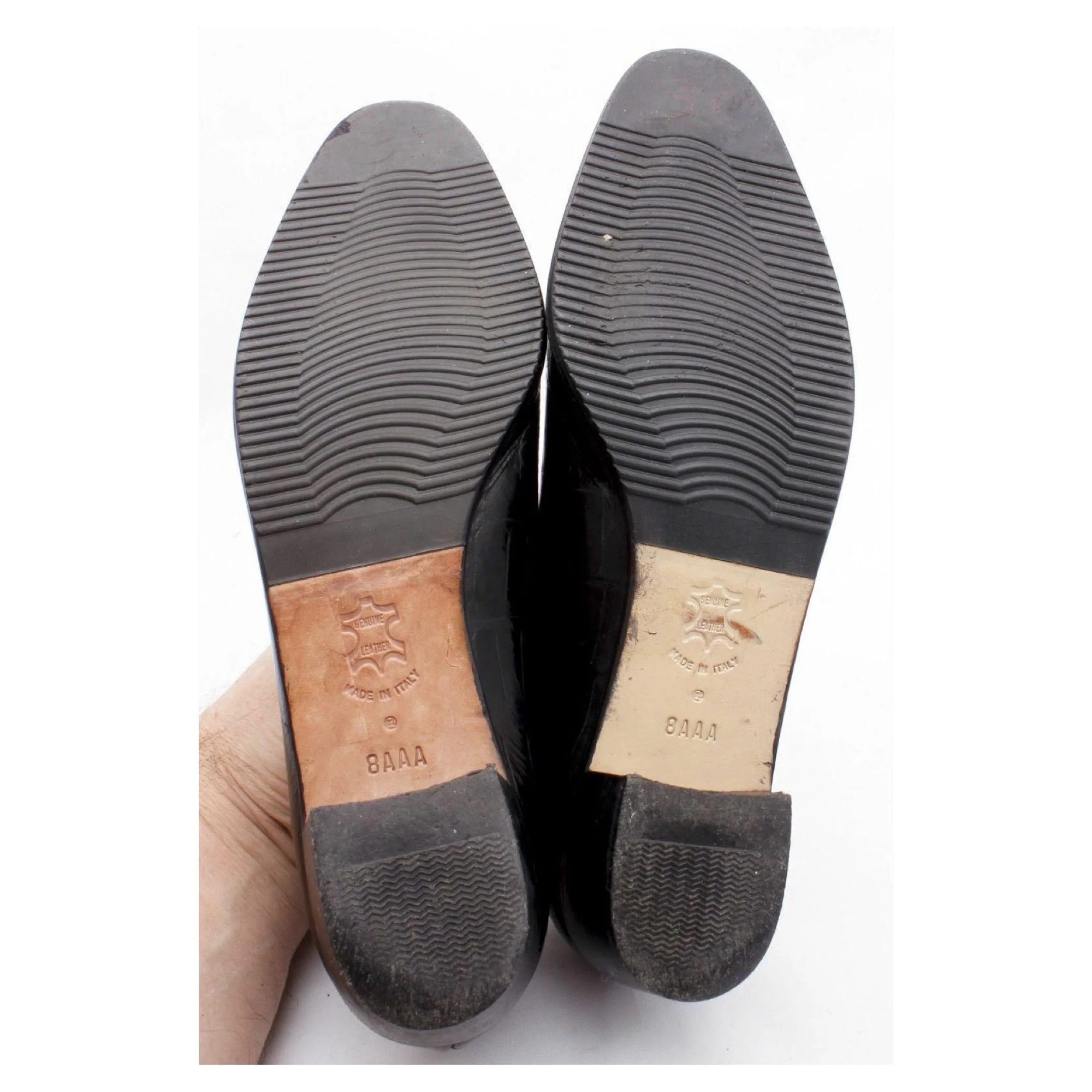 amalfi-women-s-black-embossed-leather-low-heel-pumps-size-8-aaa-06.jpg
