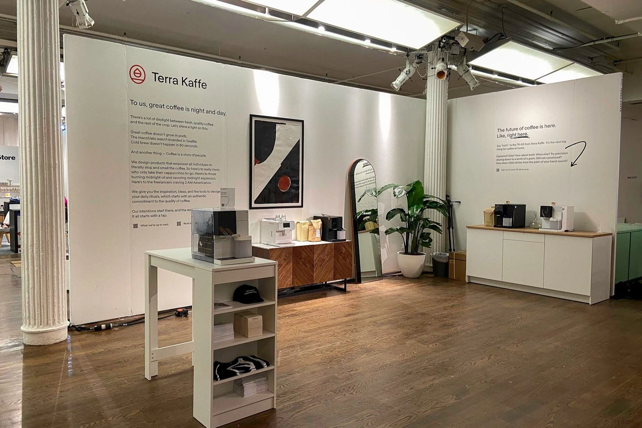 Terra Kaffe at NYCF debuting TK-02