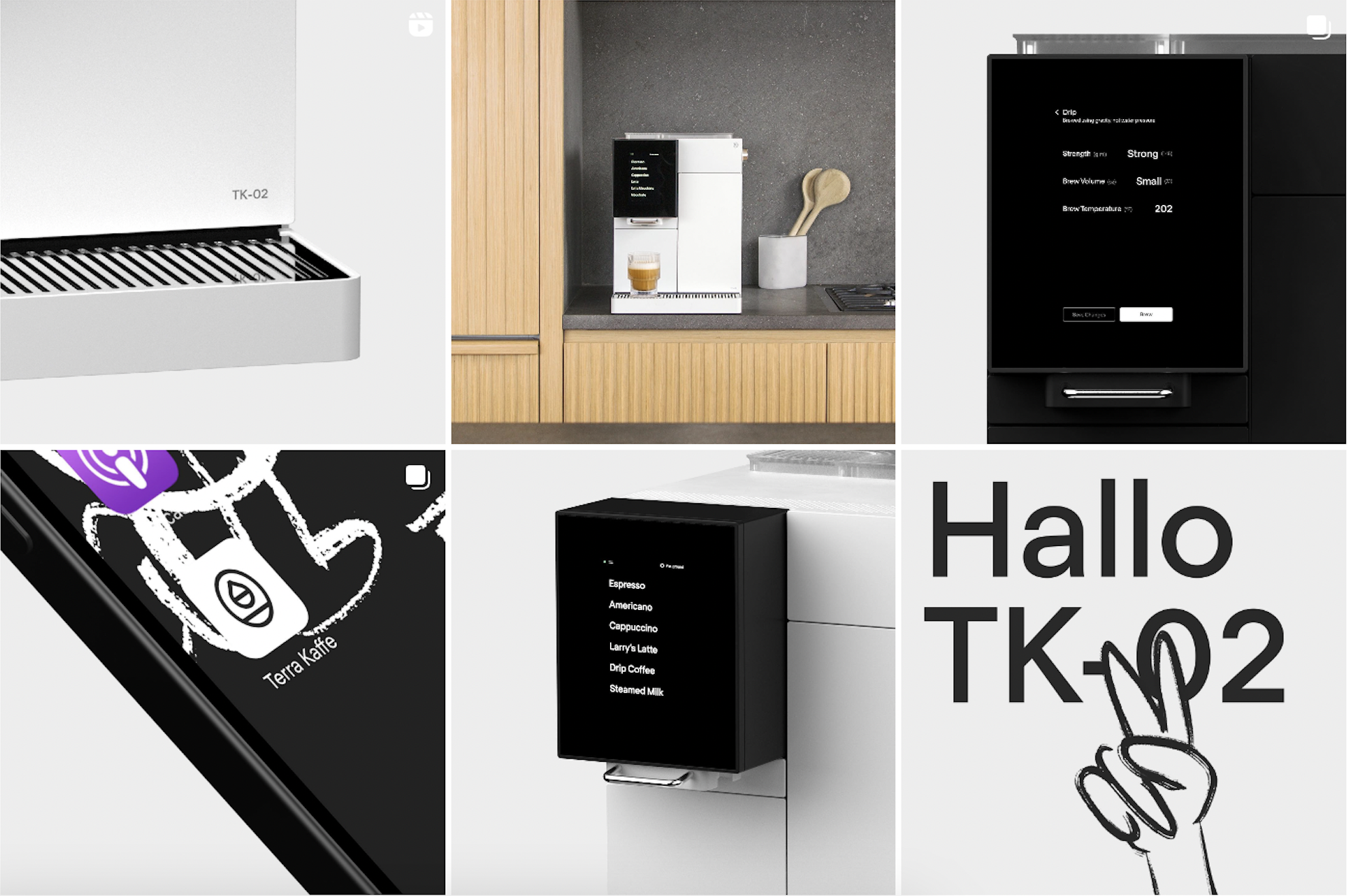 Terra Kaffe TK-02 Instagram feed launch
