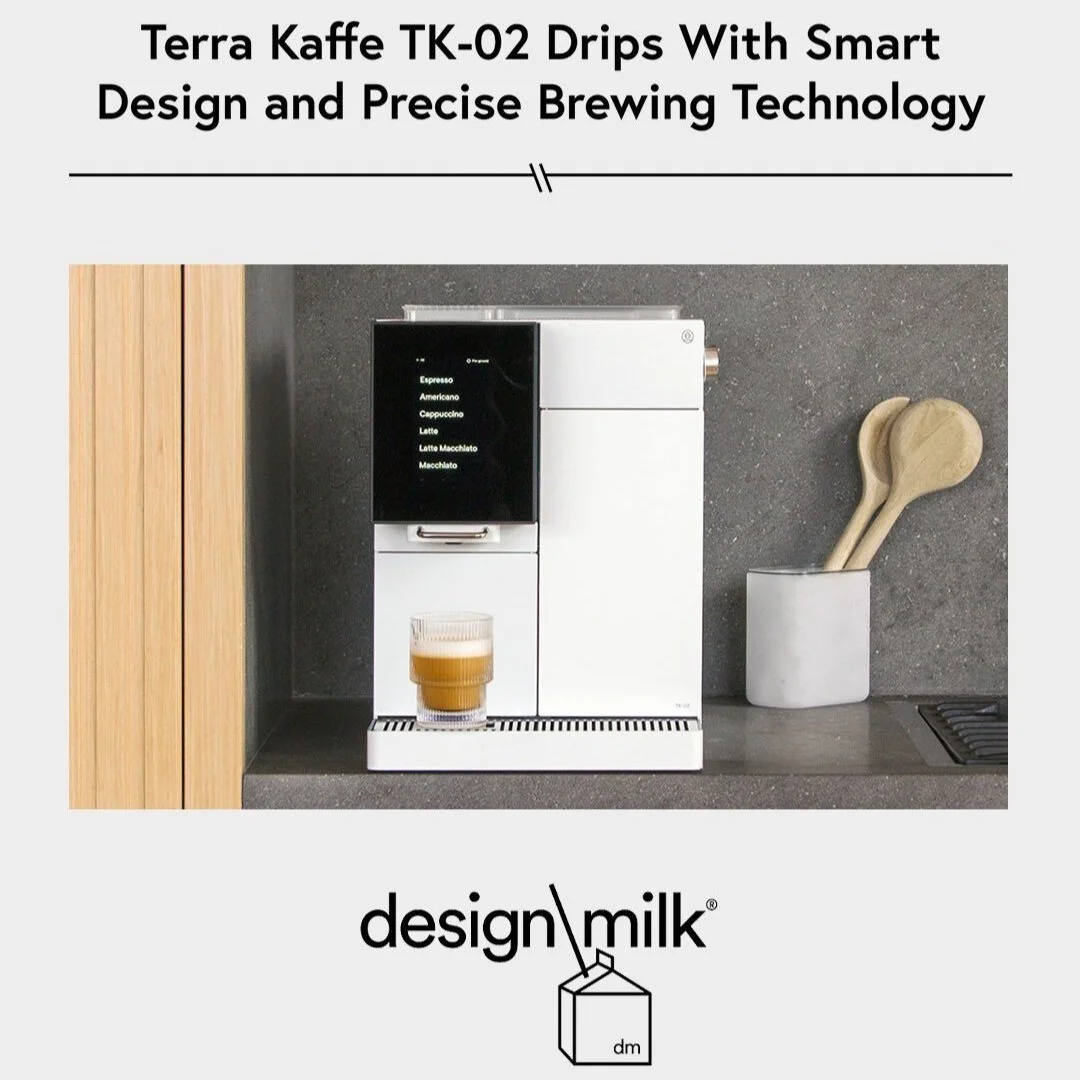 Terra Kaffe TK-02 Design Milk Ad