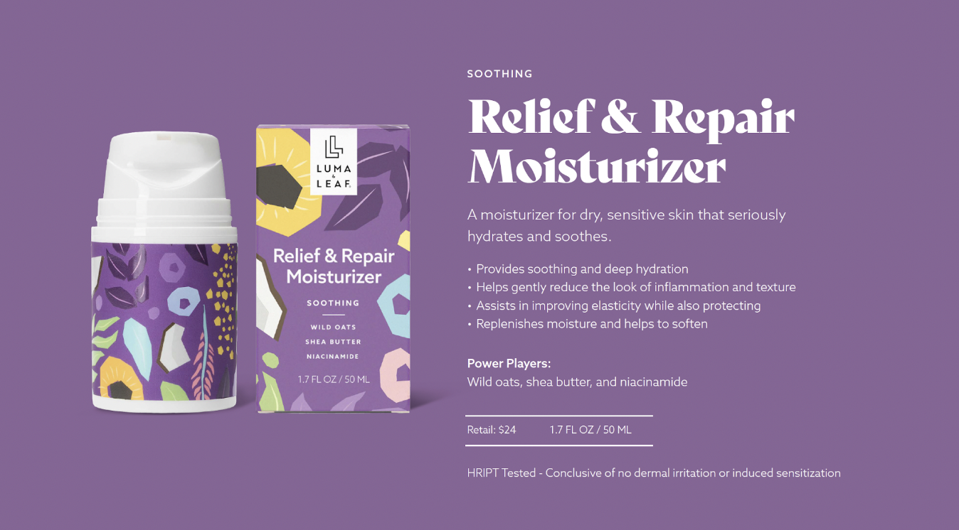 Luma & Leaf Retailer pitch deck