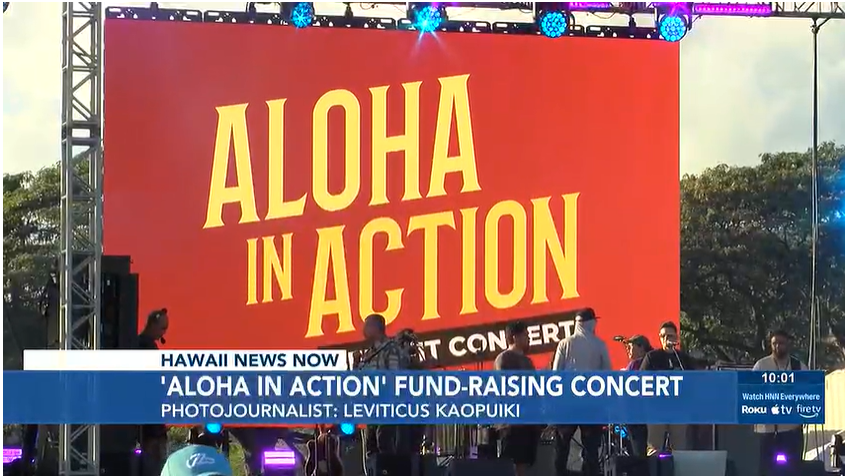 Hawaiʻi Stage Serves as Lead Production Partner for Aloha in Action Benefit Concert, Helping Raise Nearly $1 Million for Flood-Impacted Families