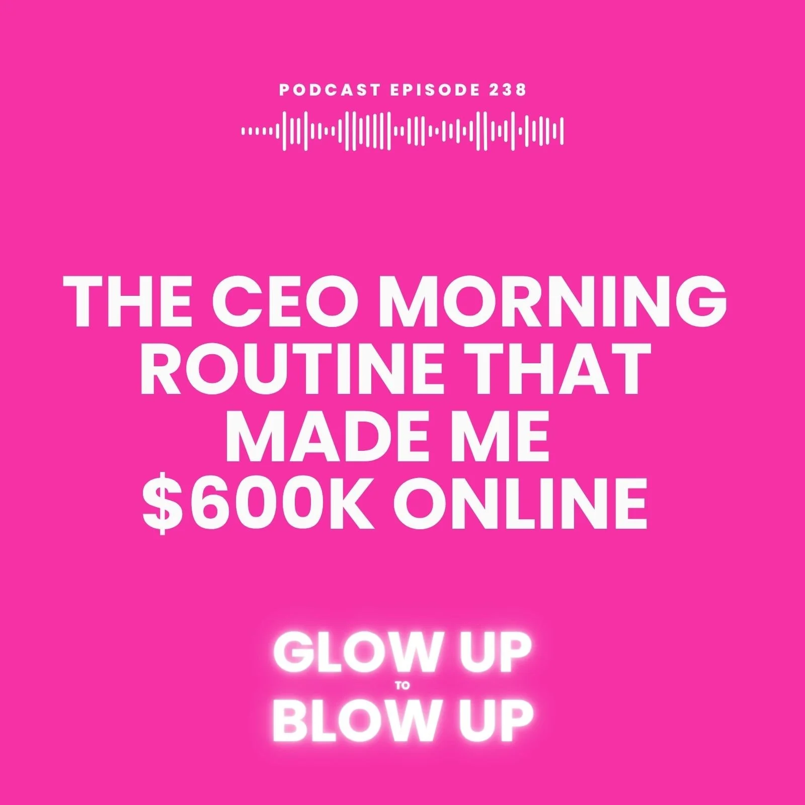 The CEO Morning Routine That Made Me $600K Online