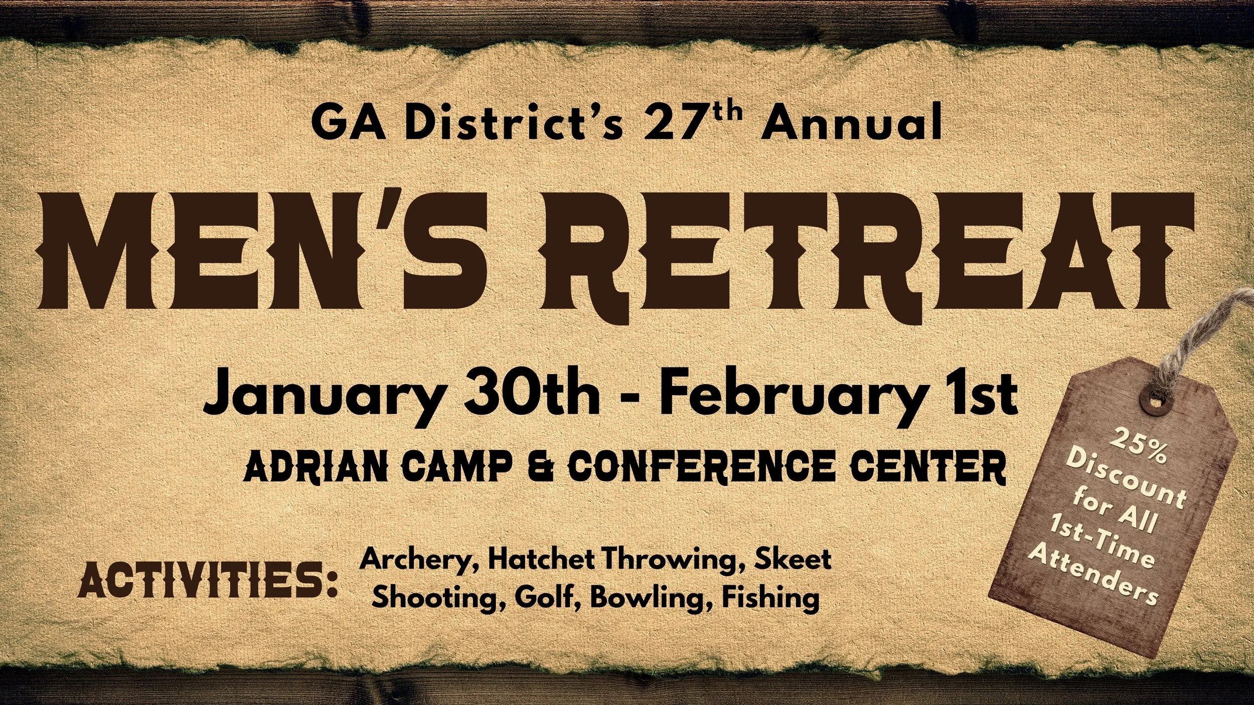 Men’s Retreat