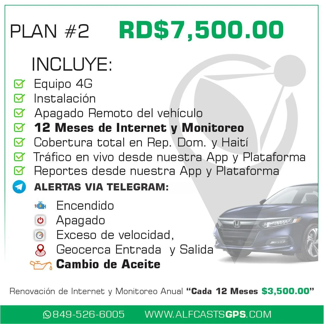 PLAN #2     $7,500.00