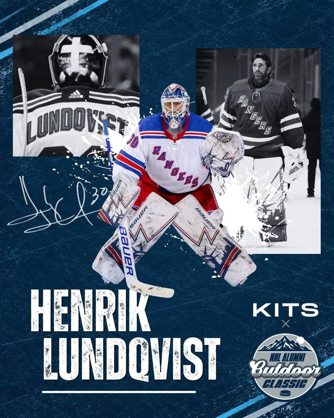 Meet the first five NHL alumni coming to the 2026 Outdoor Classic. 🏒 Swipe to see who's playing.

1️⃣ Henrik Lundqvist &mdash; Rangers | Hall of Famer &amp; Vezina winner 👑
2️⃣ Scottie Upshall &mdash; Predators, Flyers, Coyotes, Panthers, Blues | 6