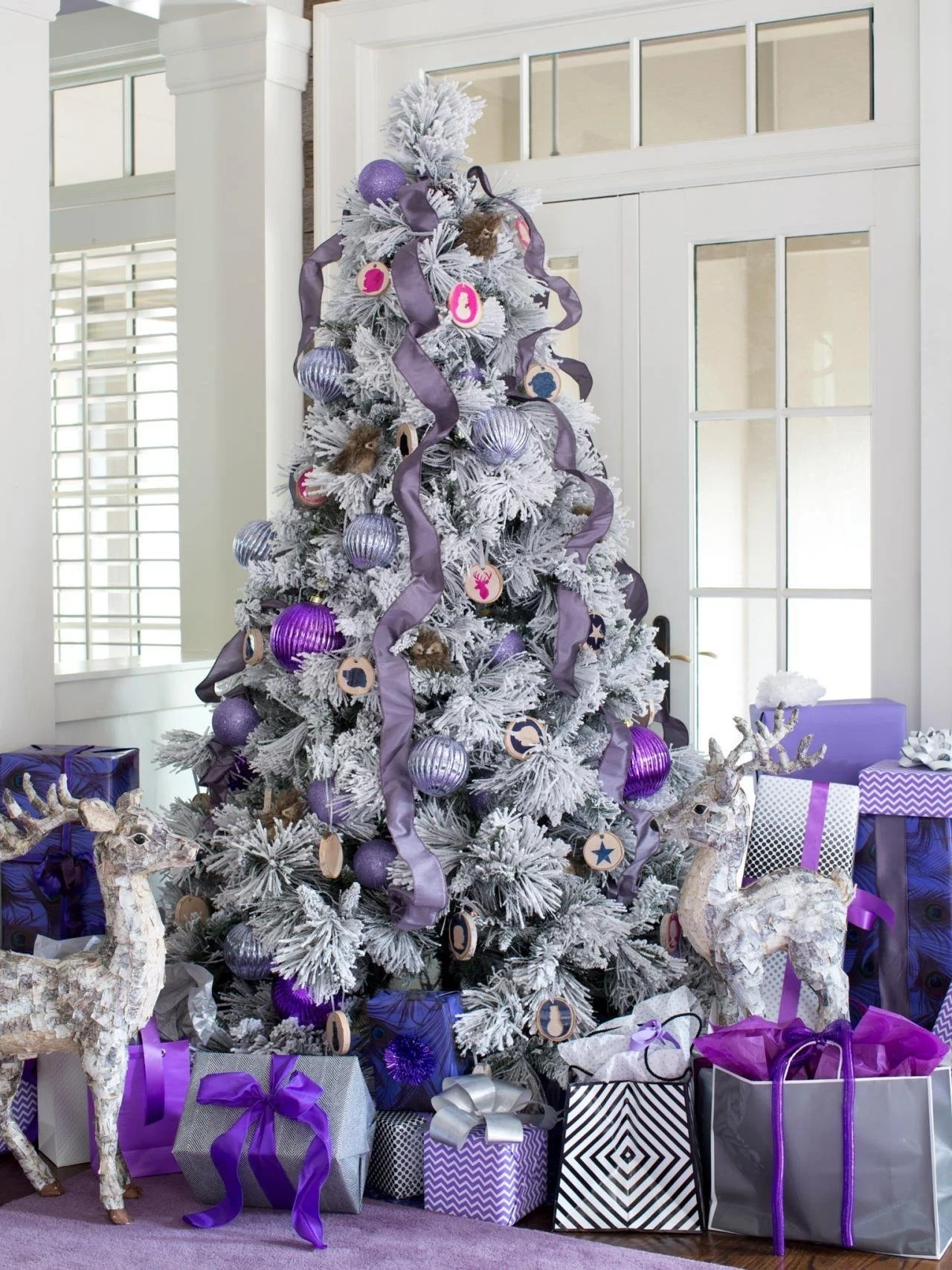 Christmas tree / Purple