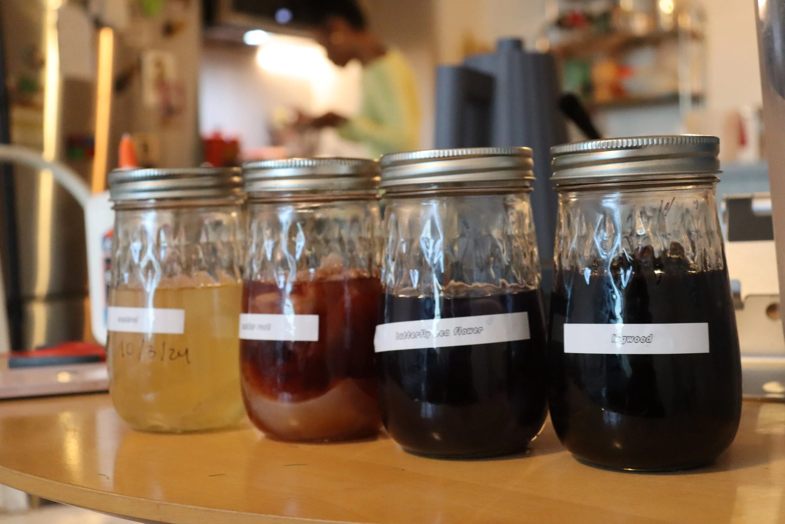 Brown/yellow color range