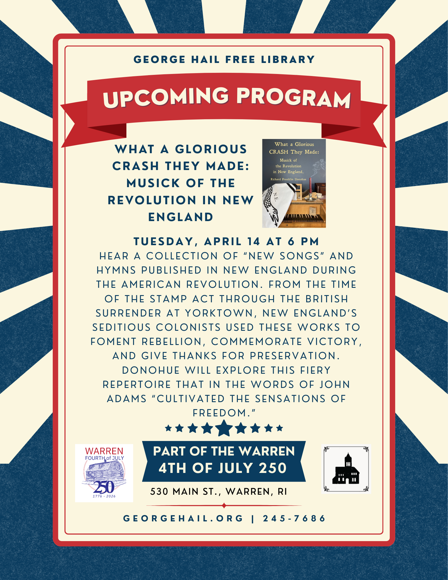 What A Glorious Crash They Made: Musick of the Revolution in New England