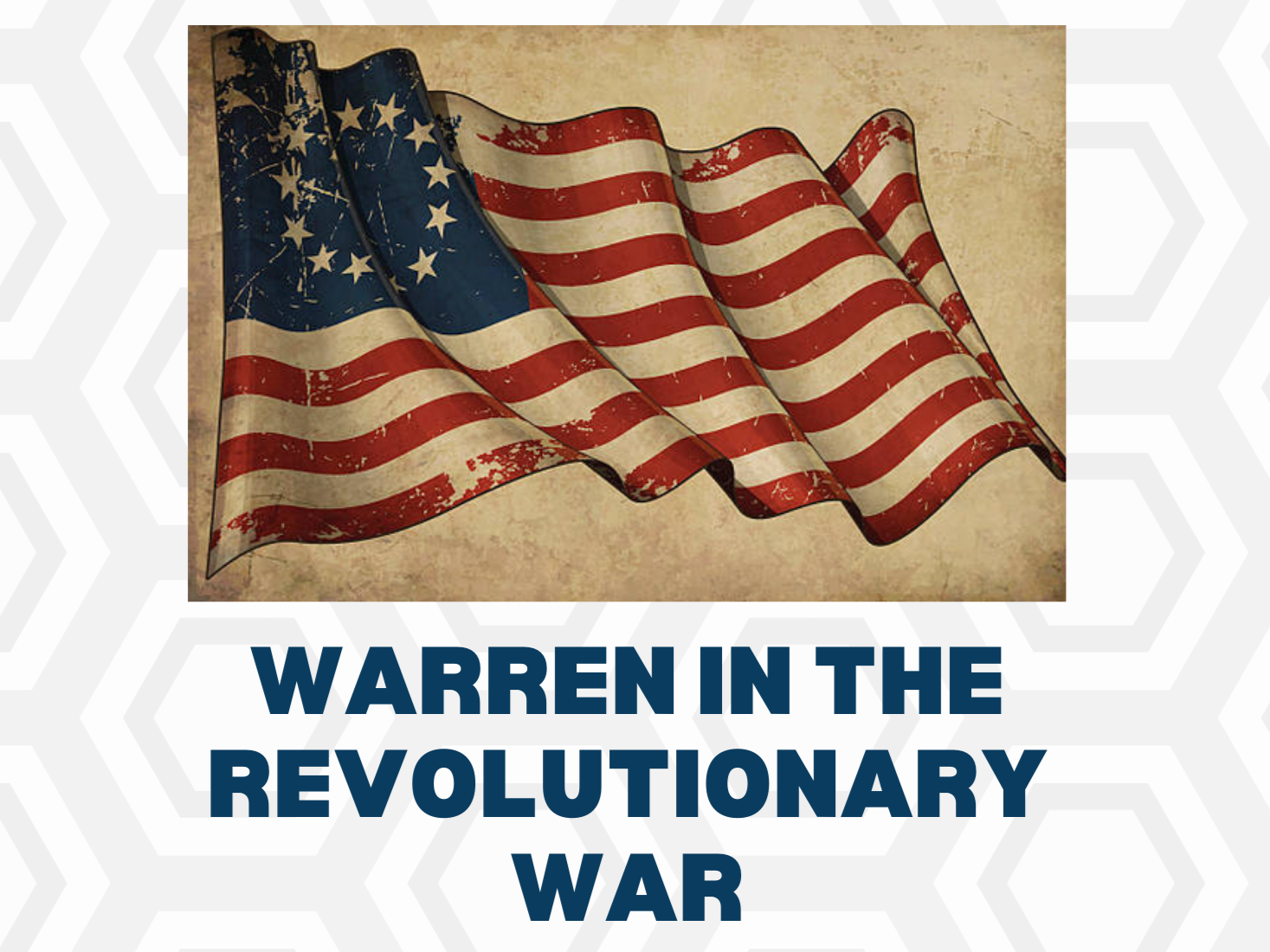 Warren in the Revolutionary War Book Club