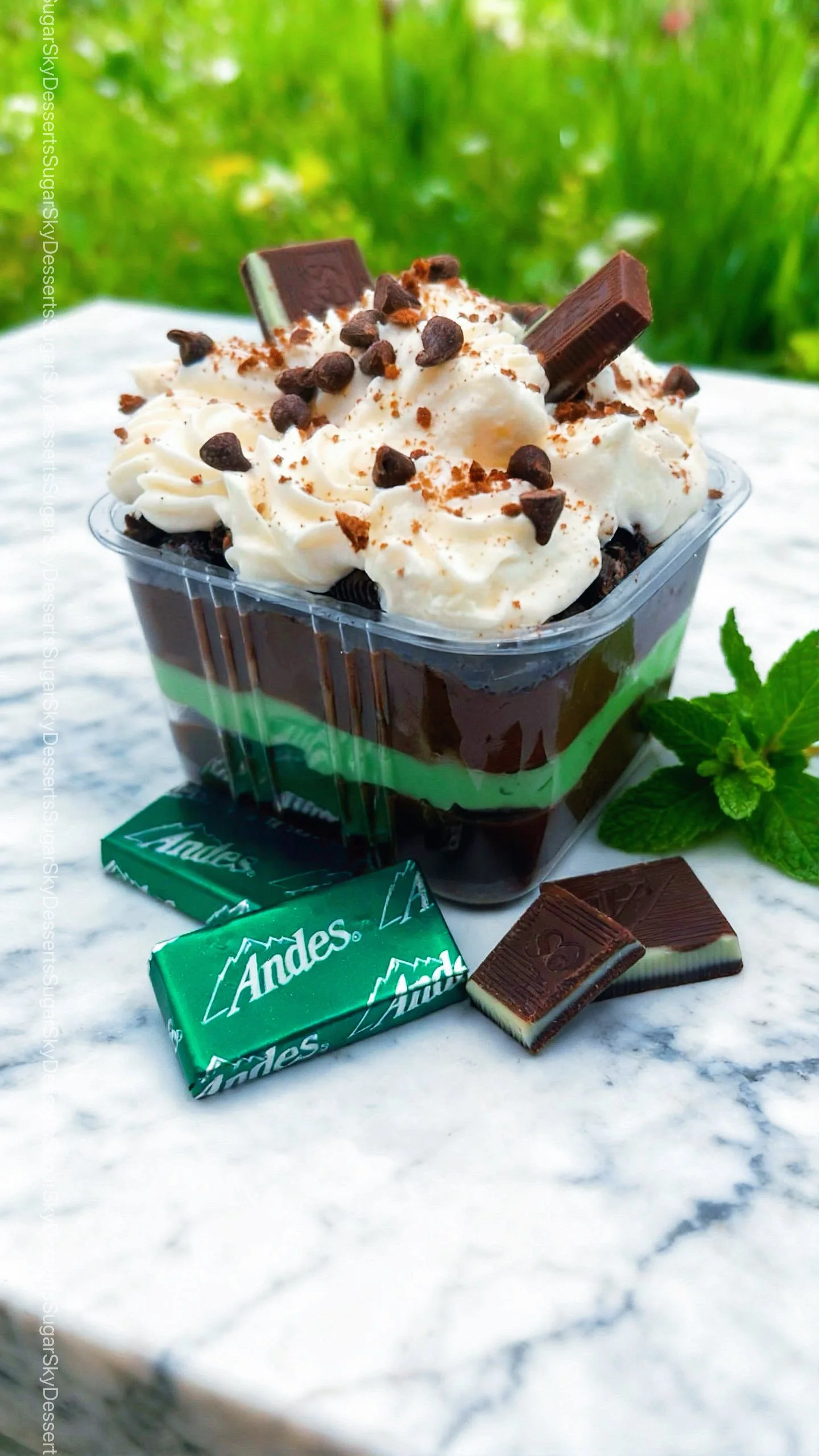 Mint Chocolate Parfait (Seasonal)