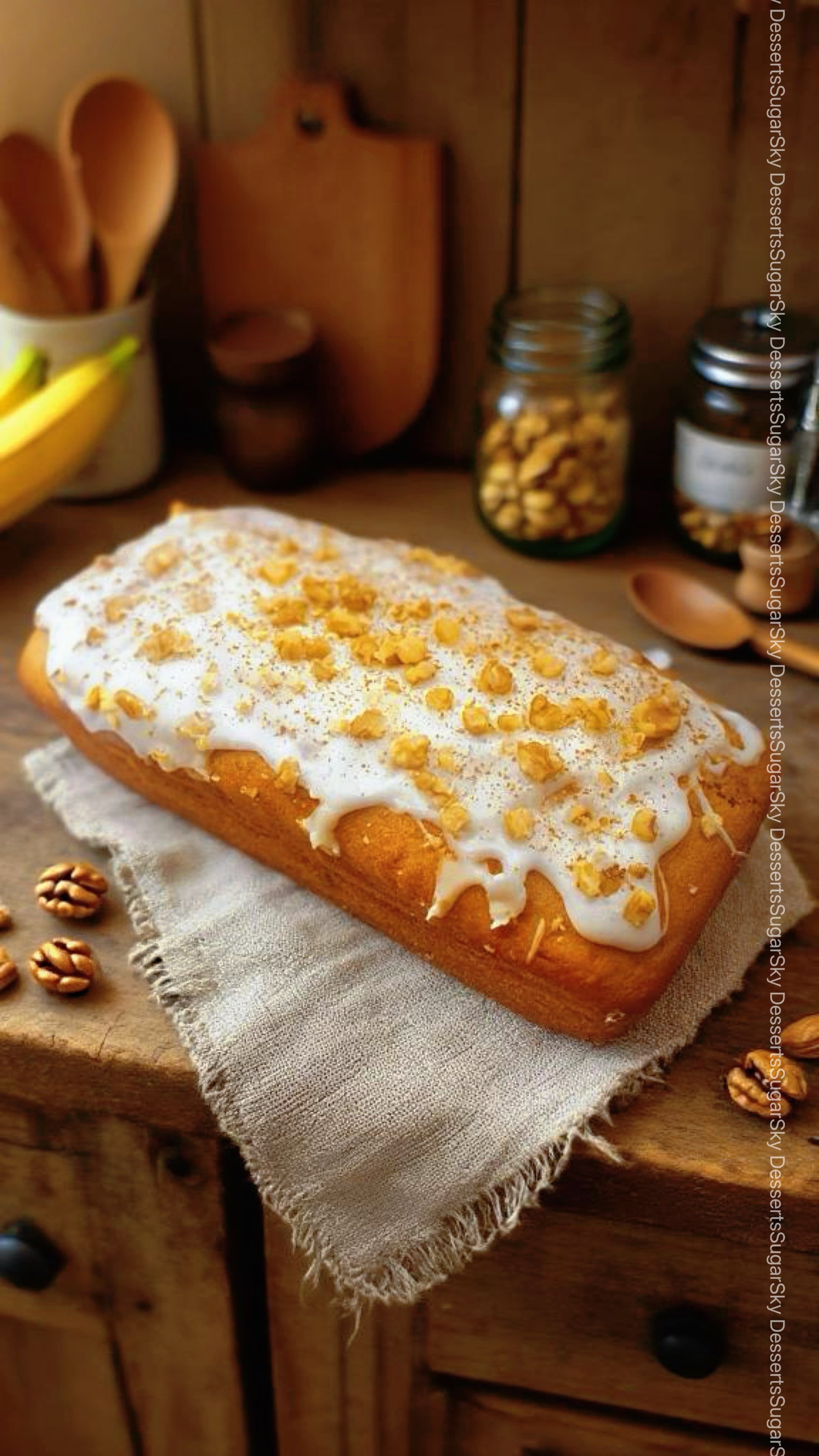 Banana Nut Poundcake