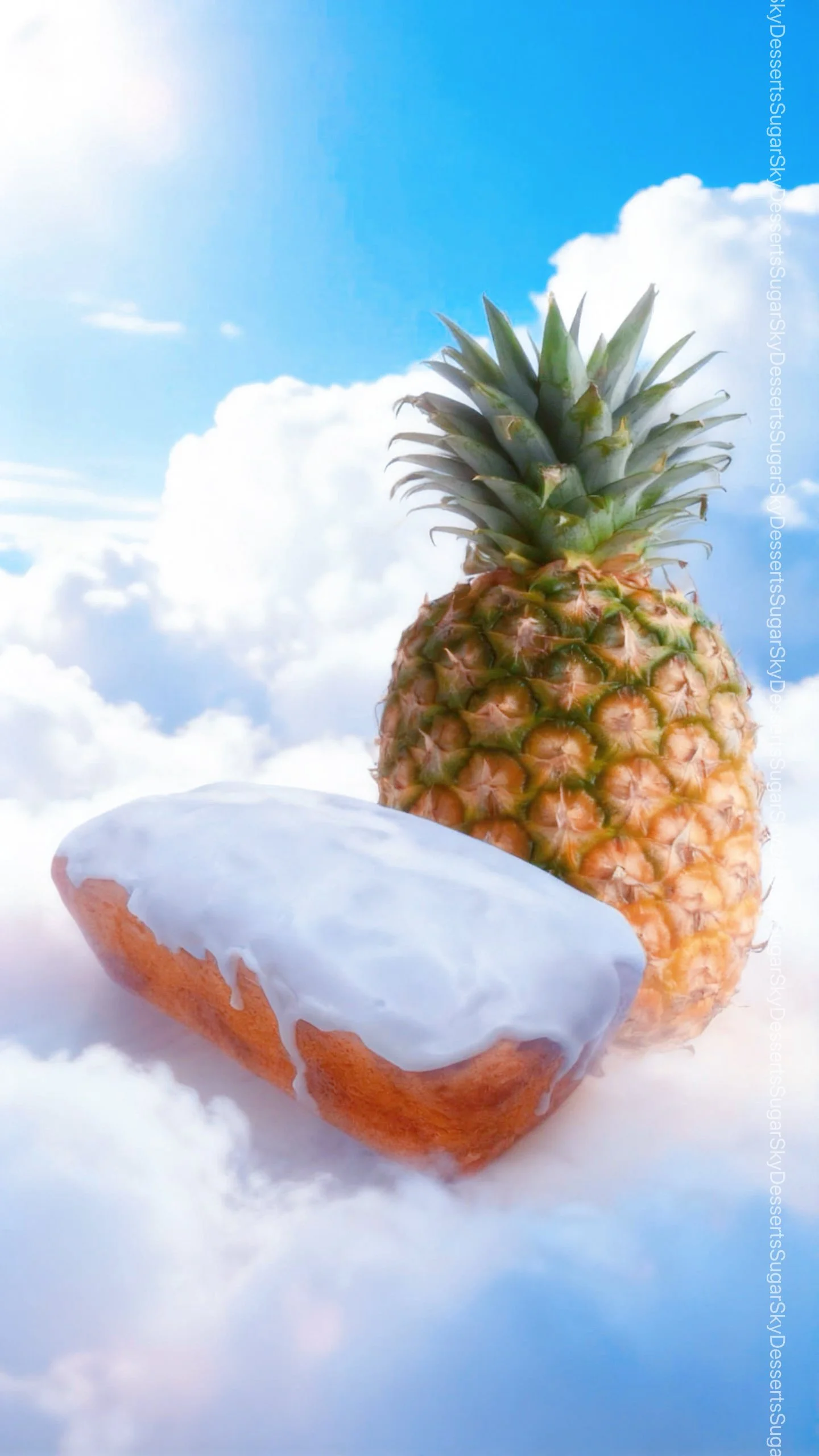 Pineapple Coconut Poundcake