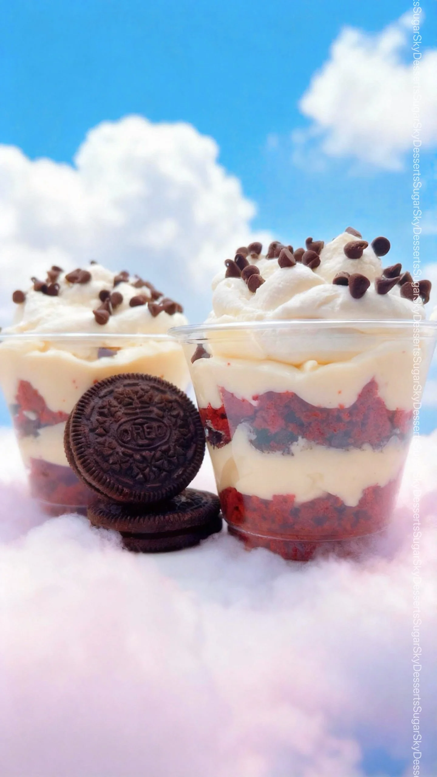 Oreo Red Velvet Parfait