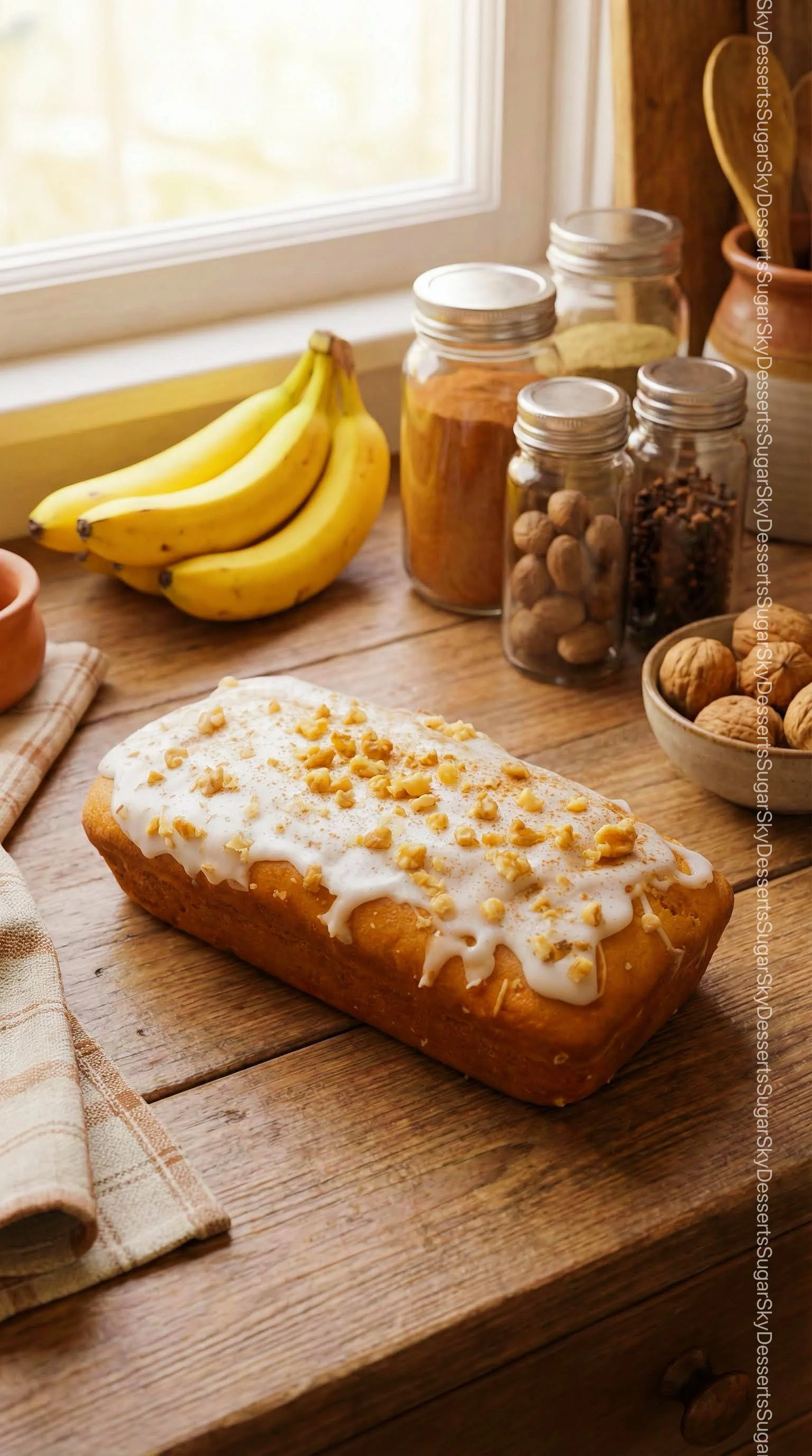 Banana Nut Poundcake