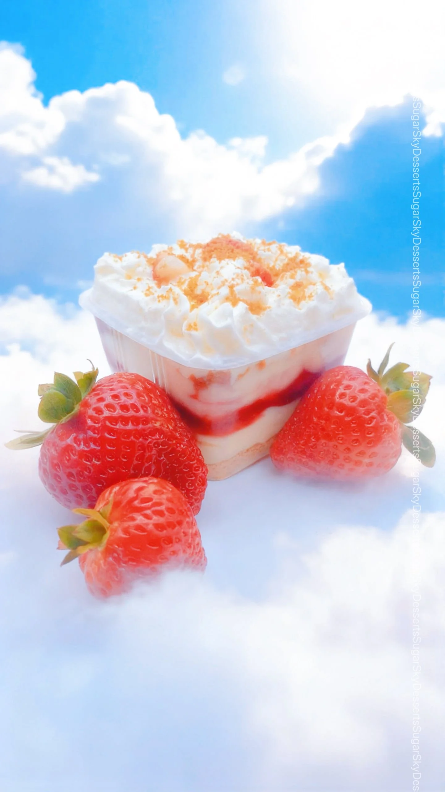 Strawberry Crumble Cloud