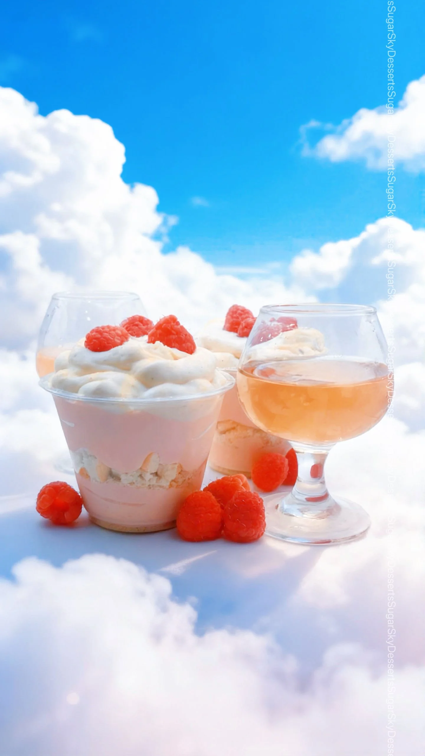 Raspberry Rosé Parfait