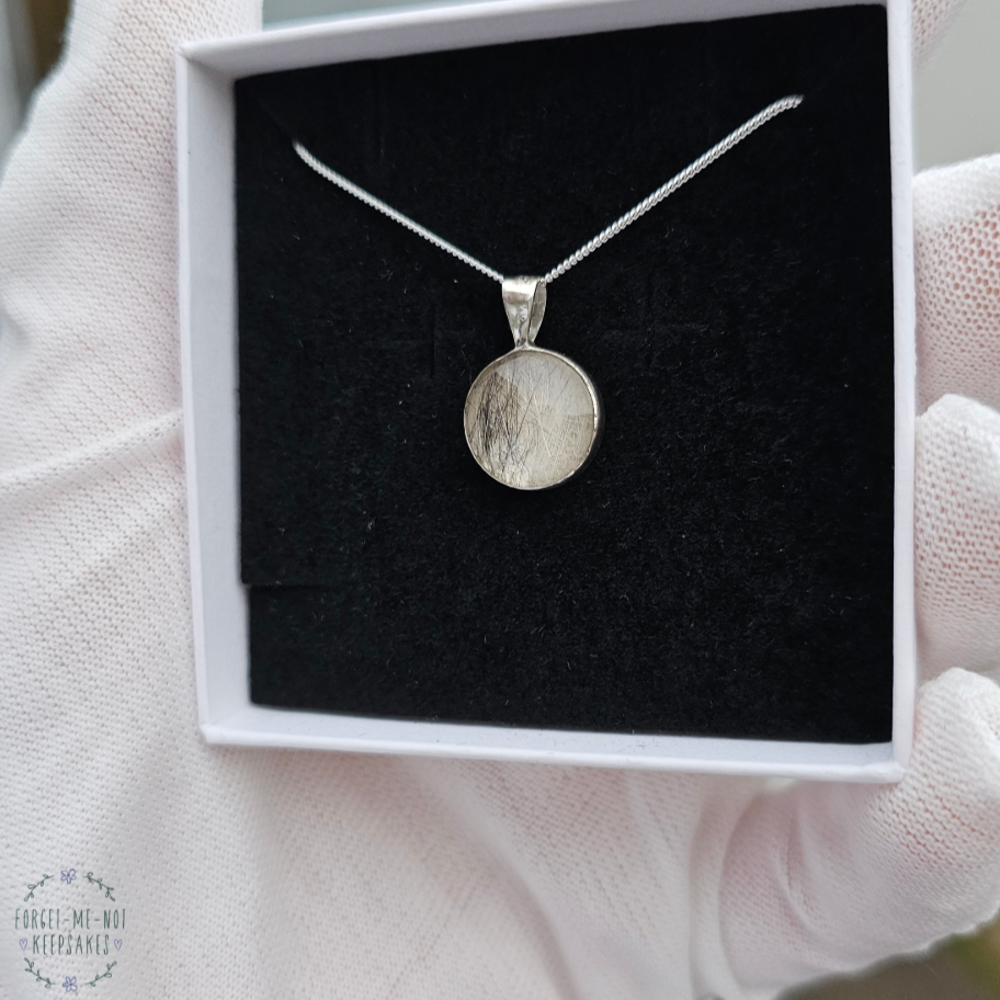 925 Memory Pendant (Hair/Fur Only)