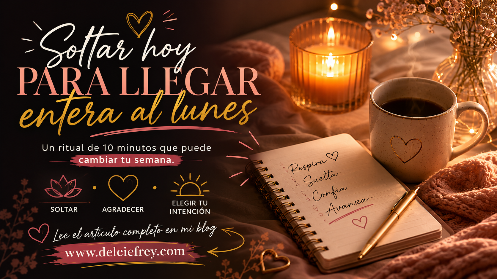 Soltar para llegar liviana al lunes