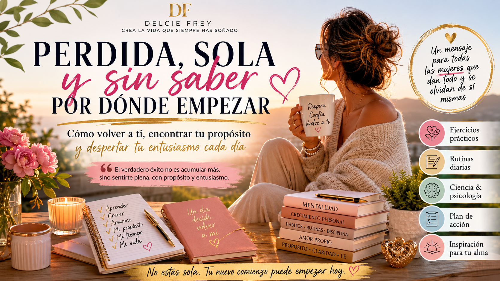 Perdida, sola y sin saber por dónde empezar: 
