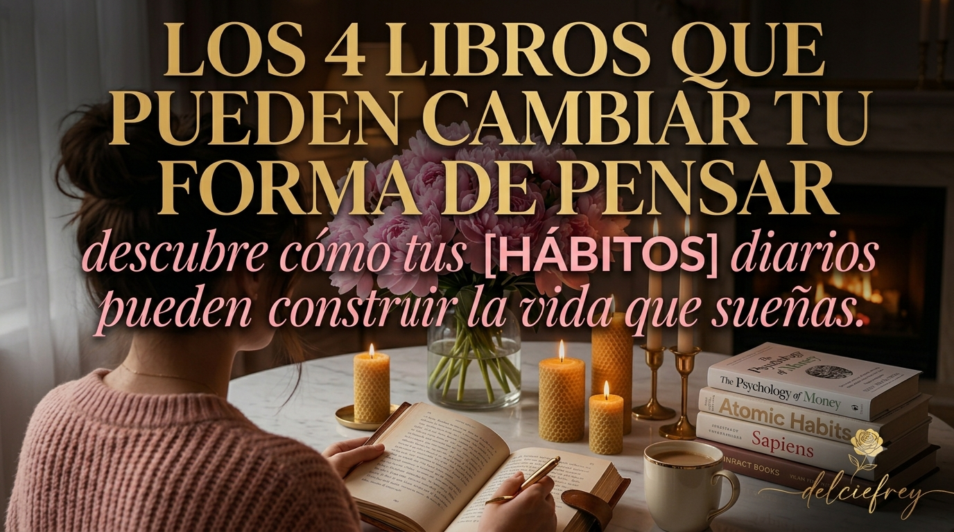 Los 4 libros que pueden cambiar la forma en que piensas