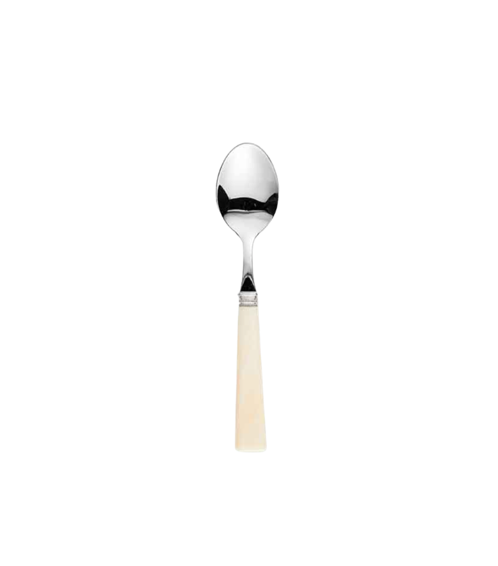 Silver Pearl Dipped Dessert Spoon 