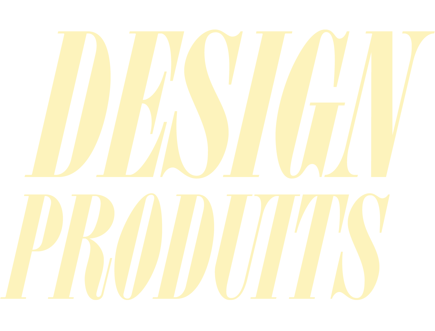 DESIGN PRODUITS